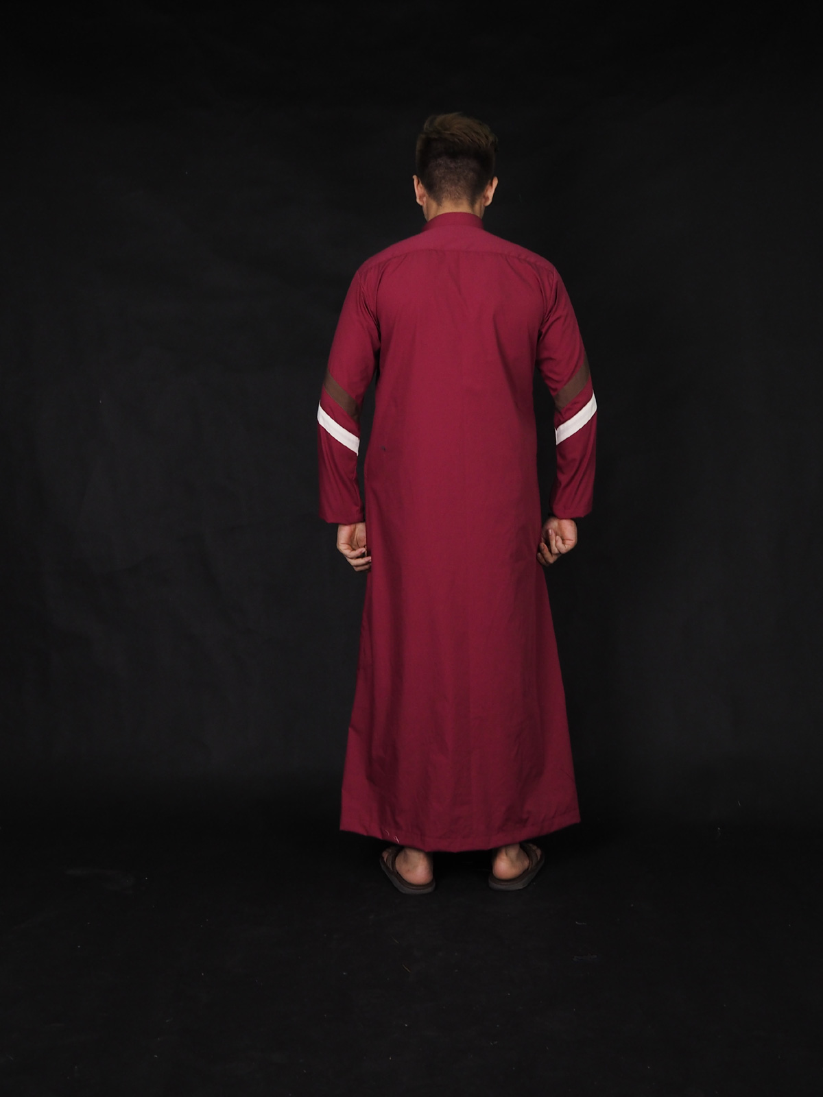 SW4243 Cotton Jubah (PLUS SIZE MEN) Maroon