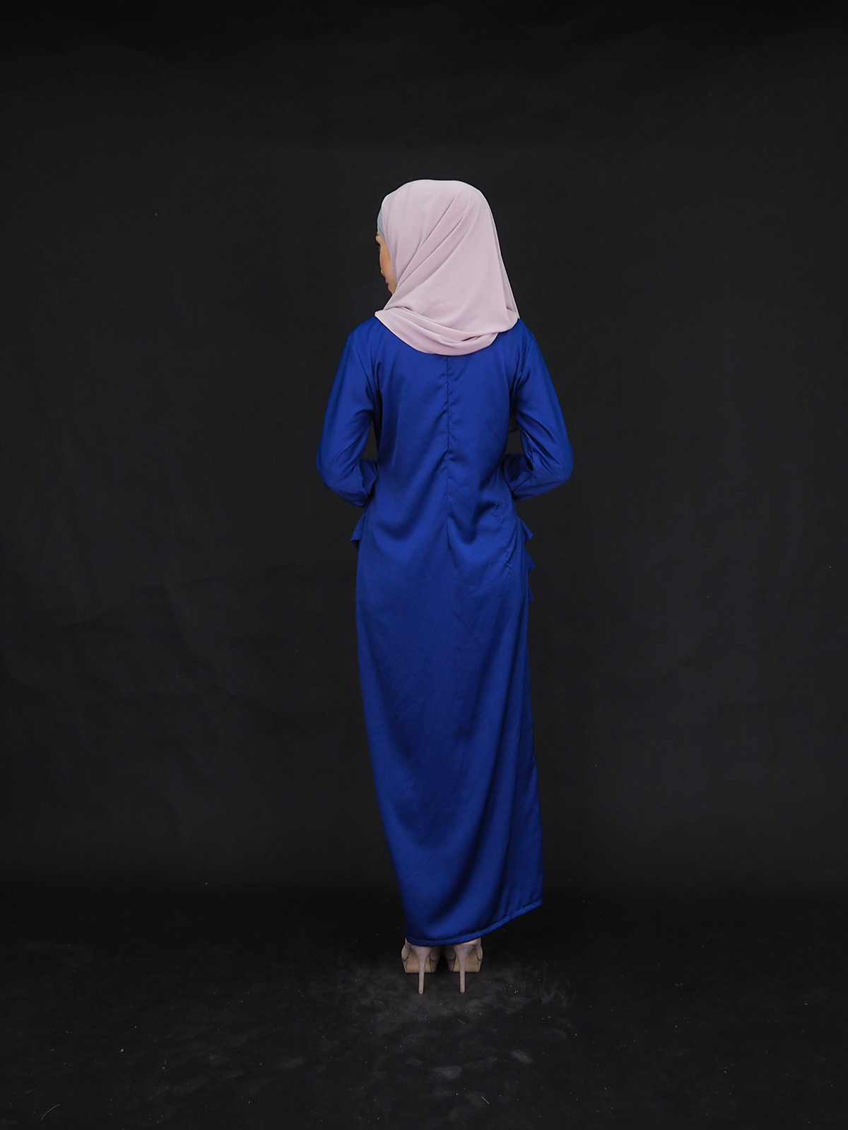 SW4246 Jubah (PLUS SIZE) Blue