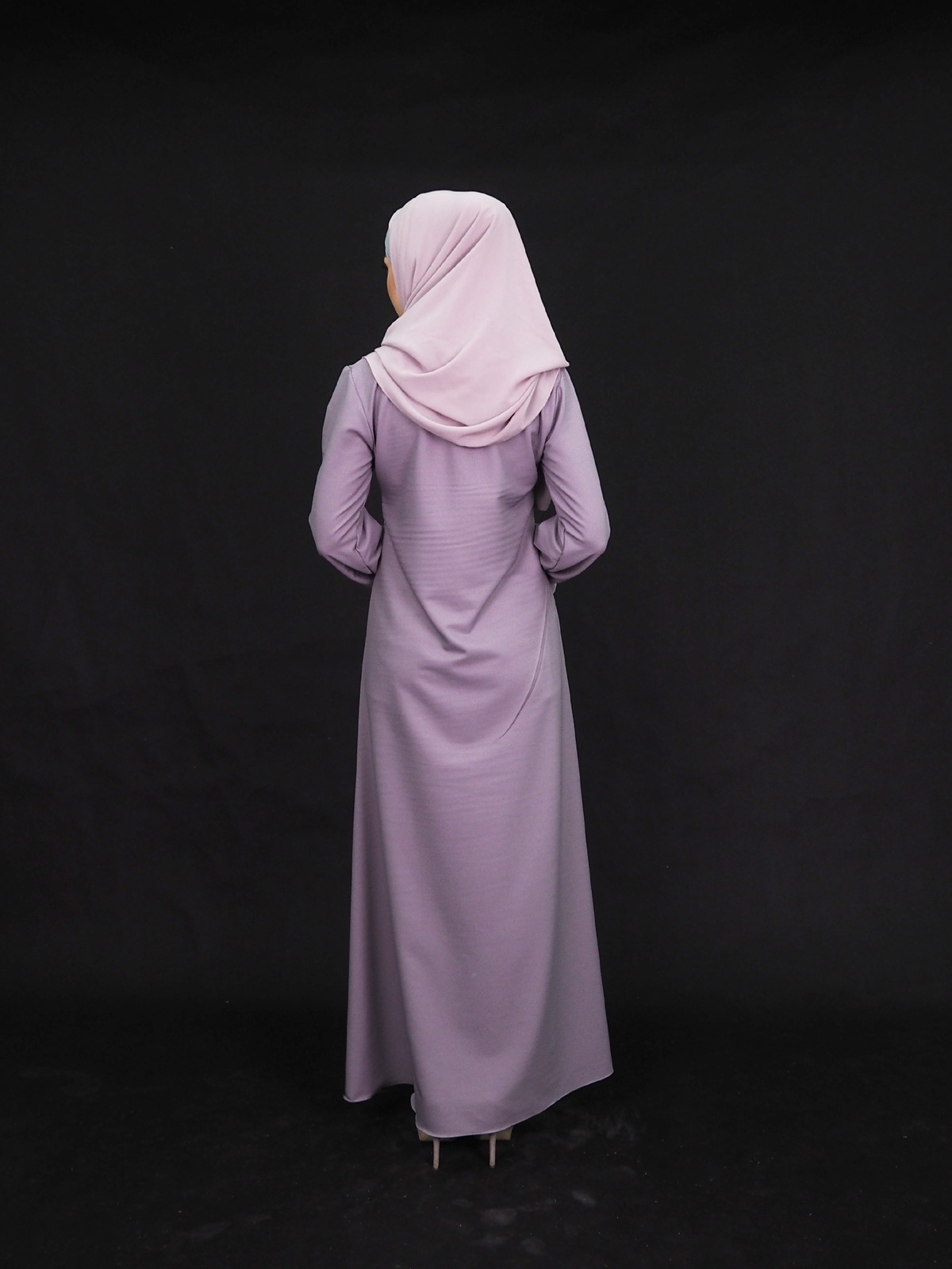 SW4248 Jubah (PLUS SIZE) Grey