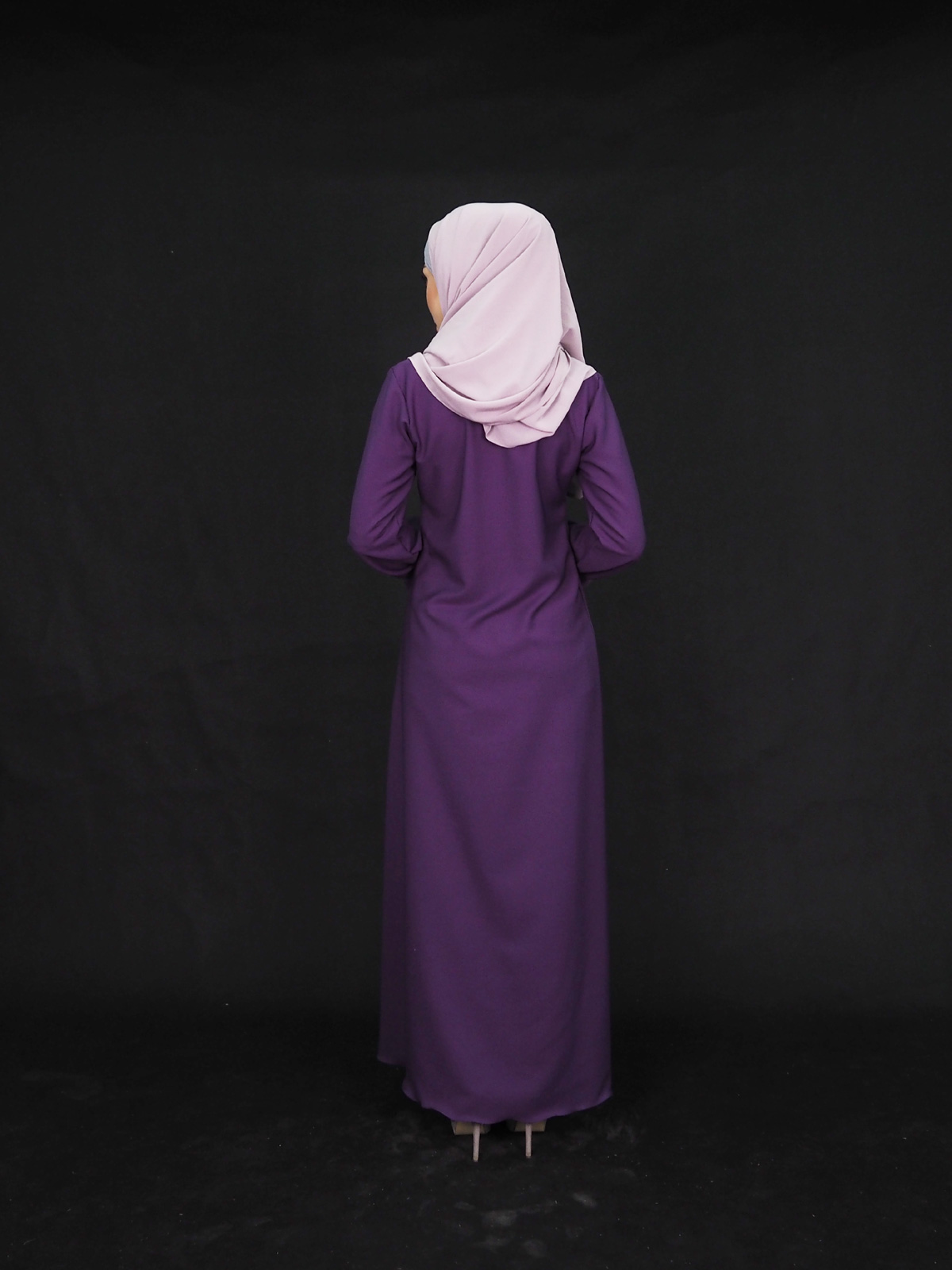 SW4248 Jubah (PLUS SIZE) Purple