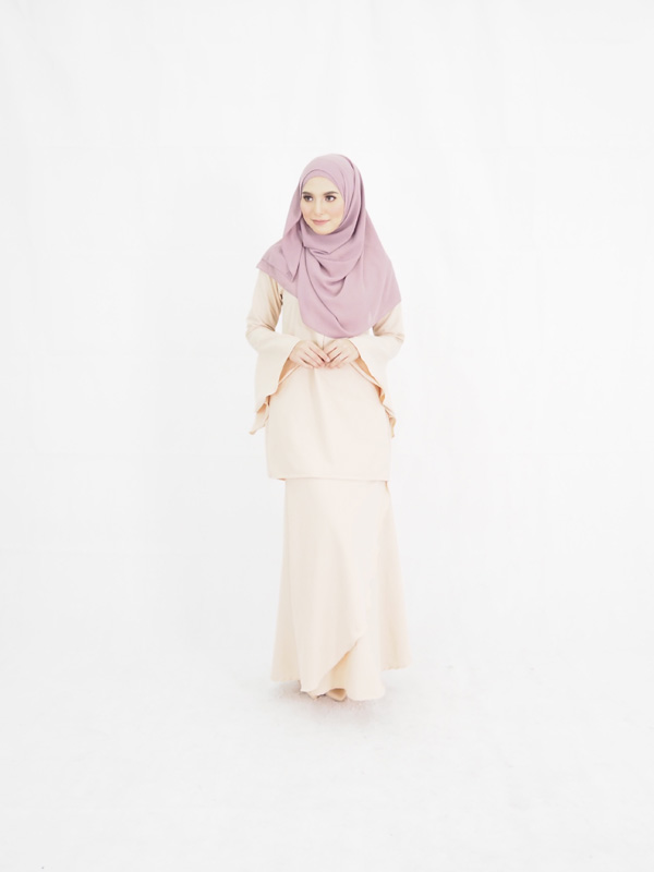 SW4255 Baju Kurung (MATERNITY) Dark Brown