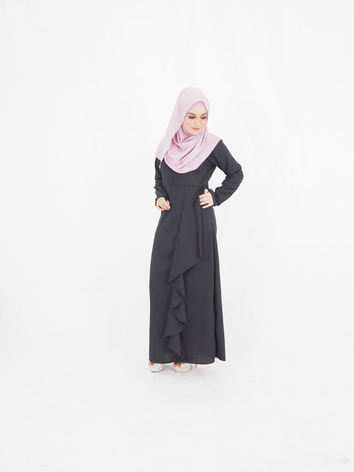 SW4257 Jubah Dress (MATERNITY) Black