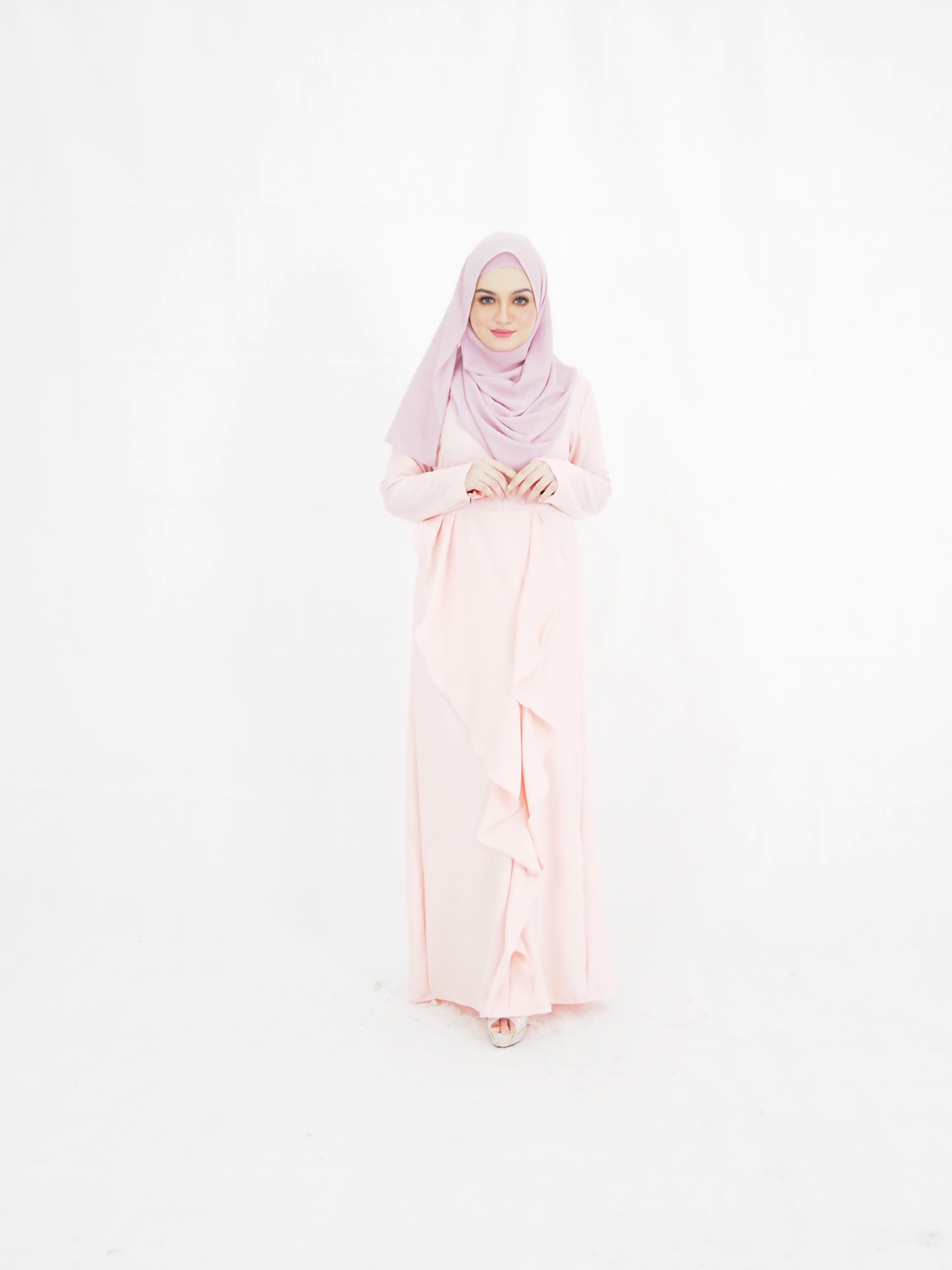 SW4257 Jubah Dress (MATERNITY) Peach