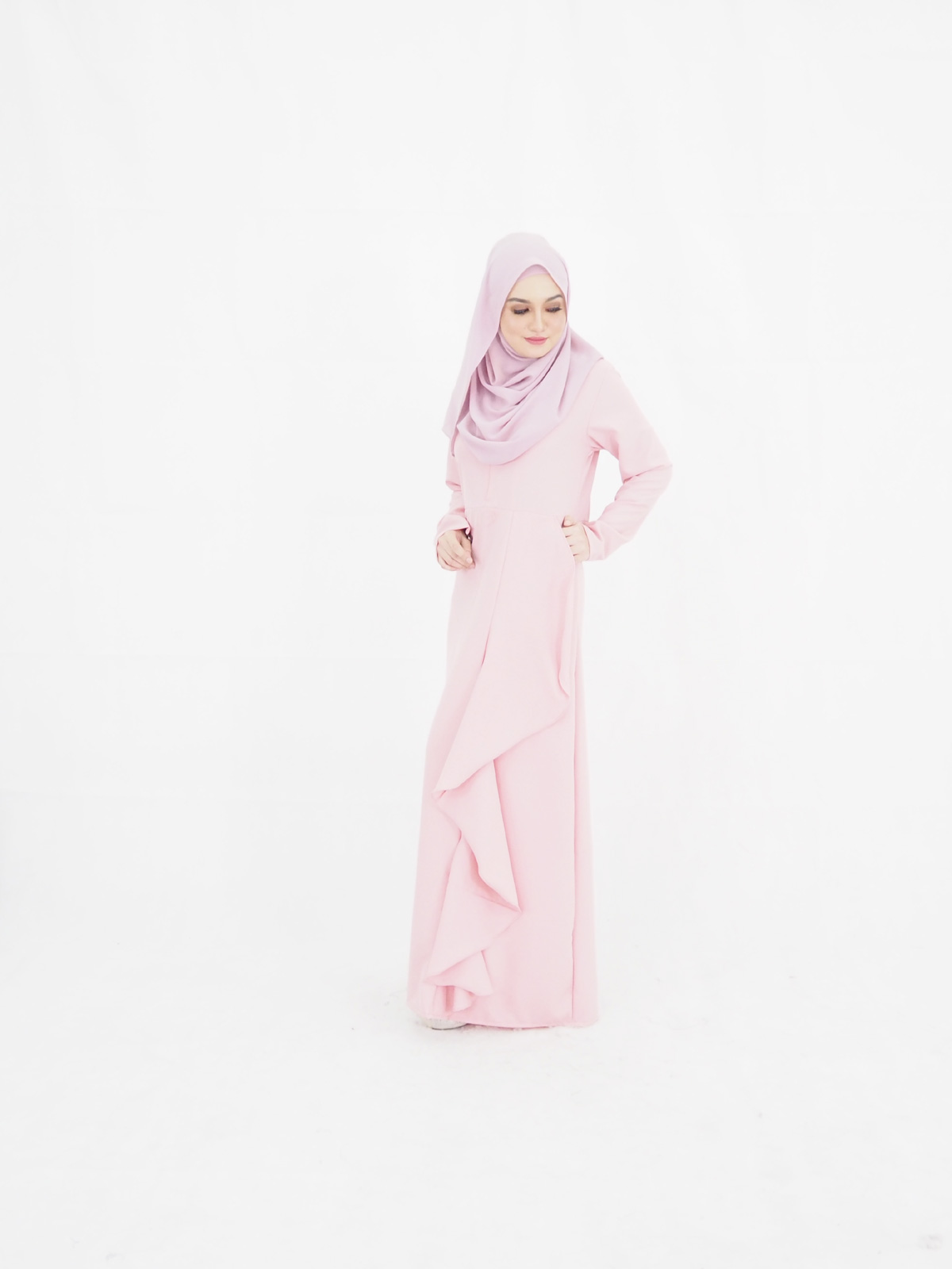 SW4257 Jubah Dress (MATERNITY) Pink