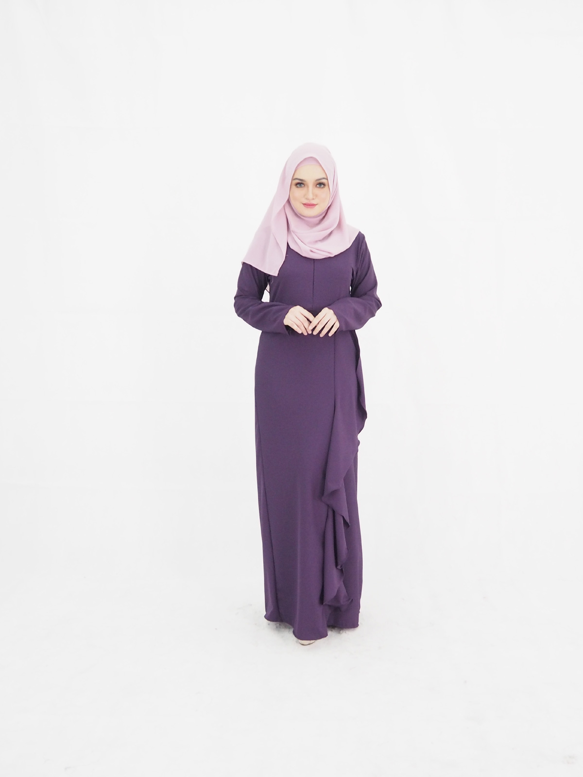 SW4257 Jubah Dress (MATERNITY) Purple