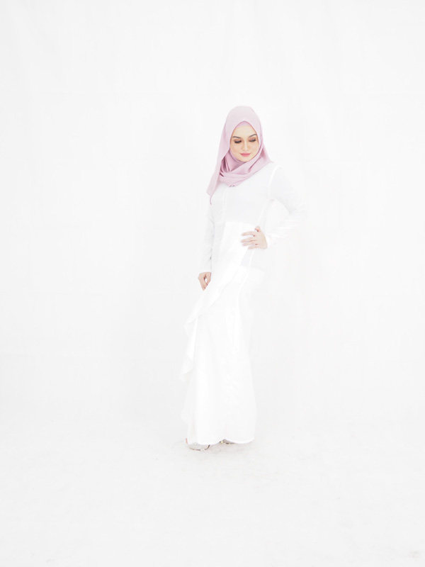SW4257 Jubah Dress (MATERNITY) White