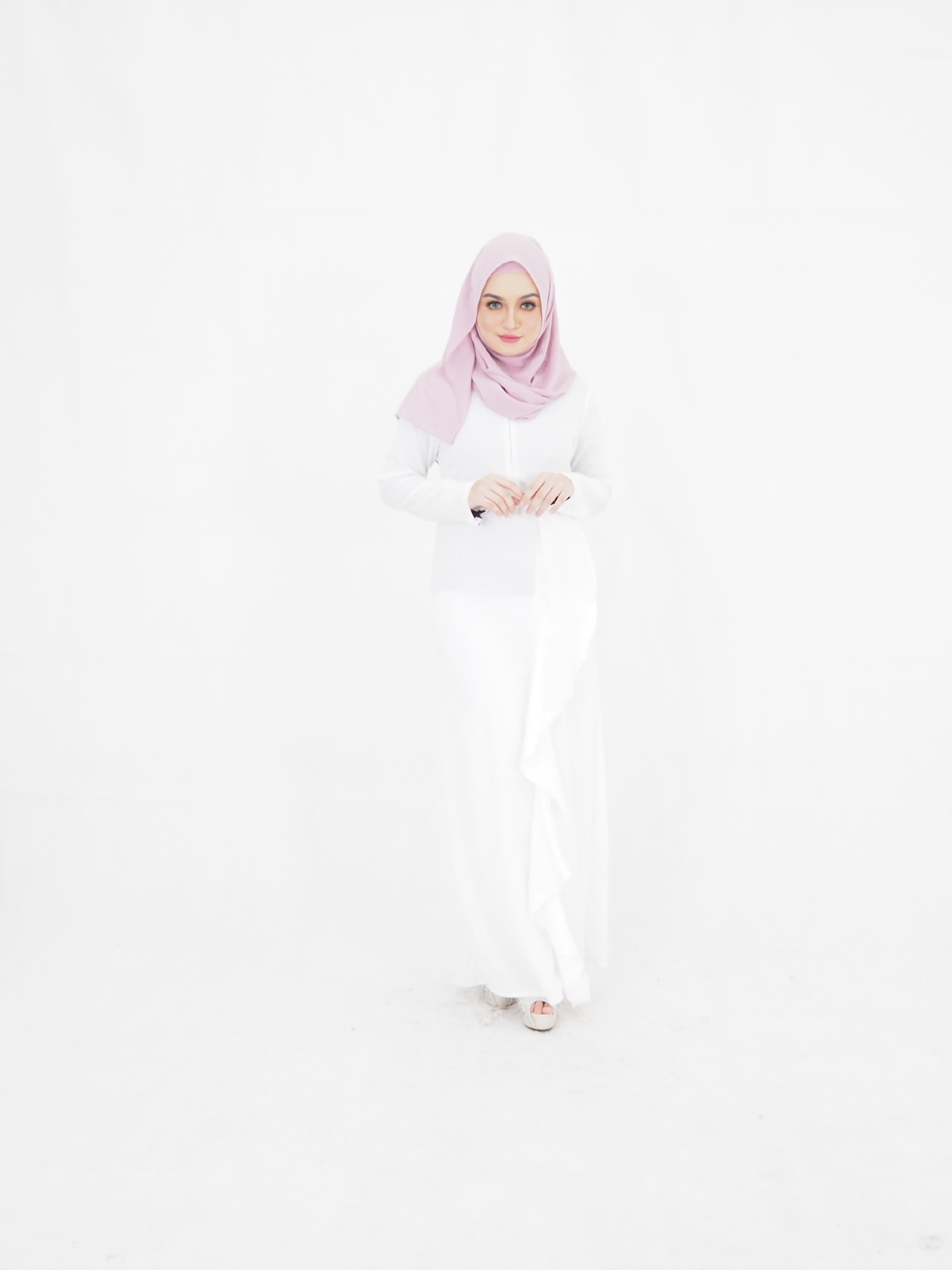 SW4257 Jubah Dress (MATERNITY) White
