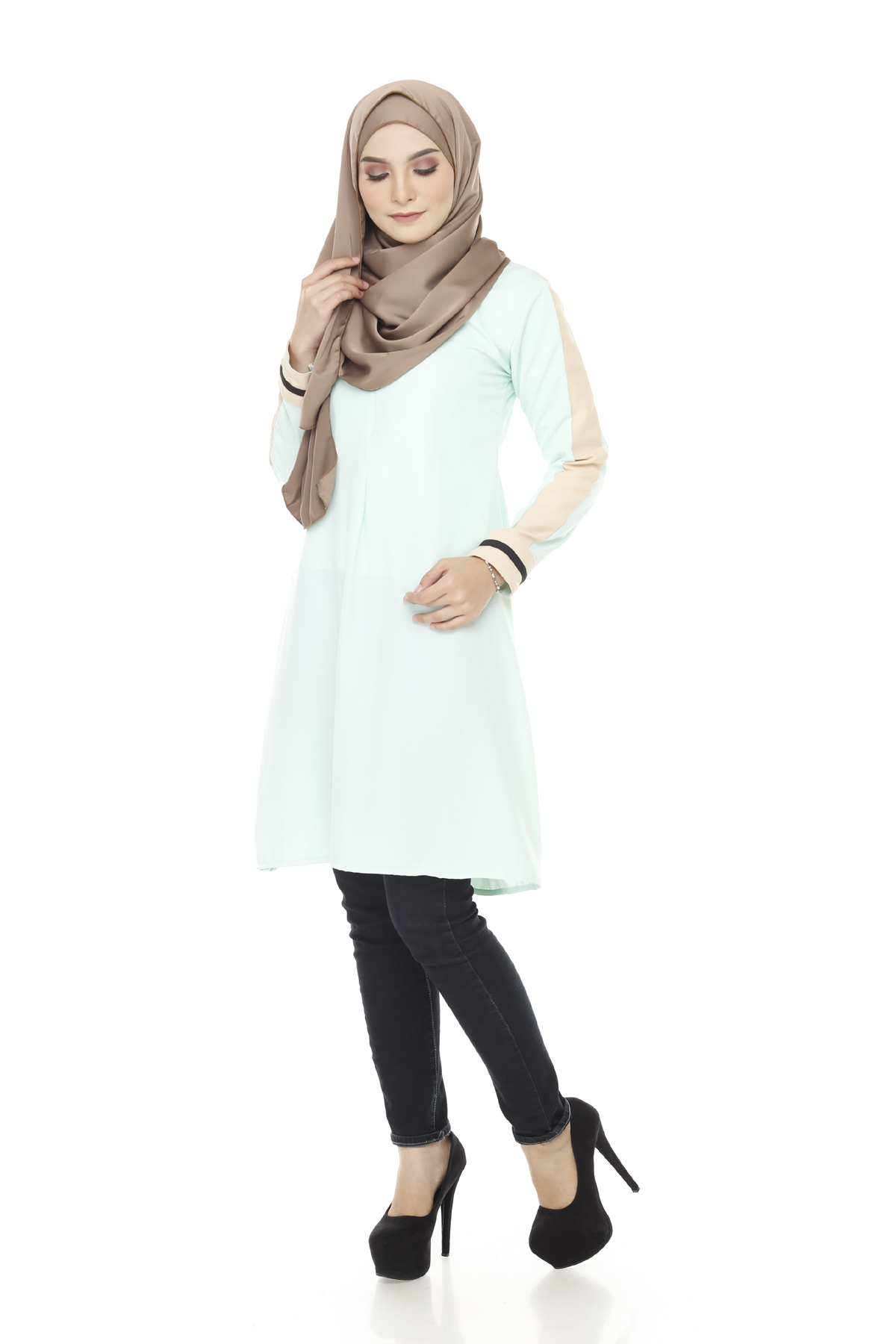 SW4260 Blouse (MATERNITY) Green