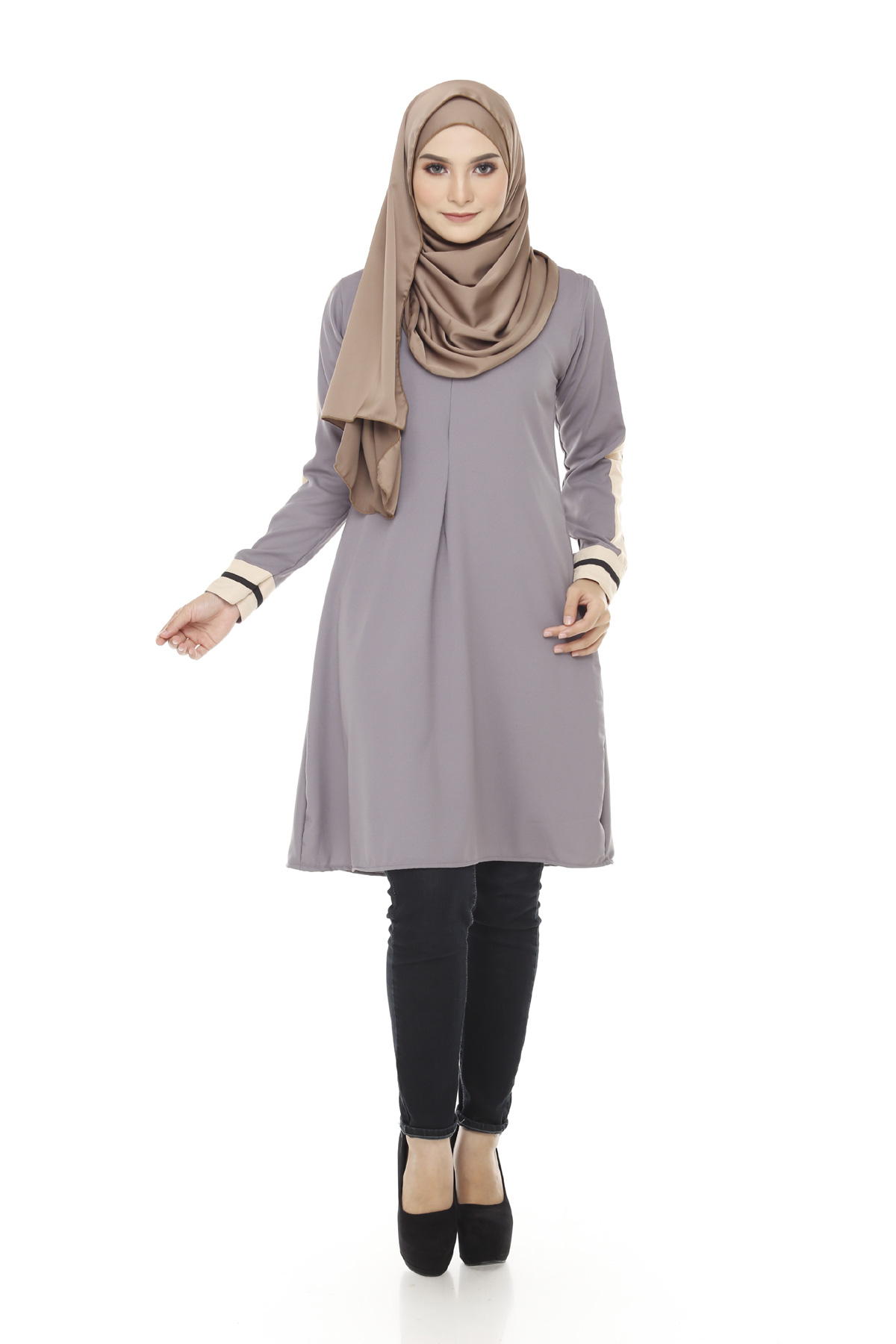 SW4260 Blouse (MATERNITY) Grey