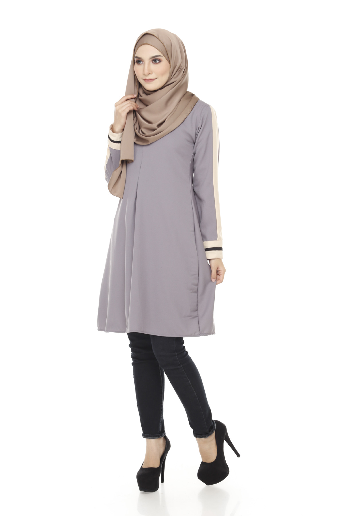 SW4260 Blouse (MATERNITY) Grey