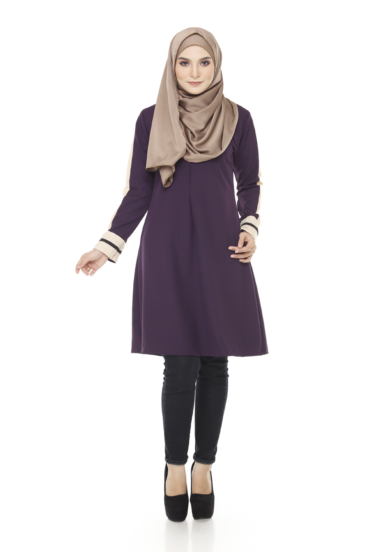SW4260 Blouse (MATERNITY) Purple