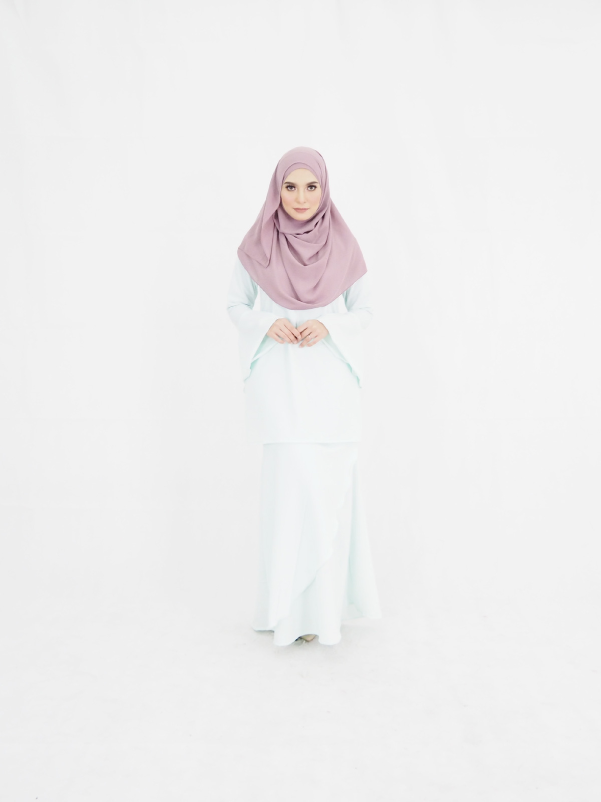 SW4263 Baju Kurung (PLUS SIZE) Green