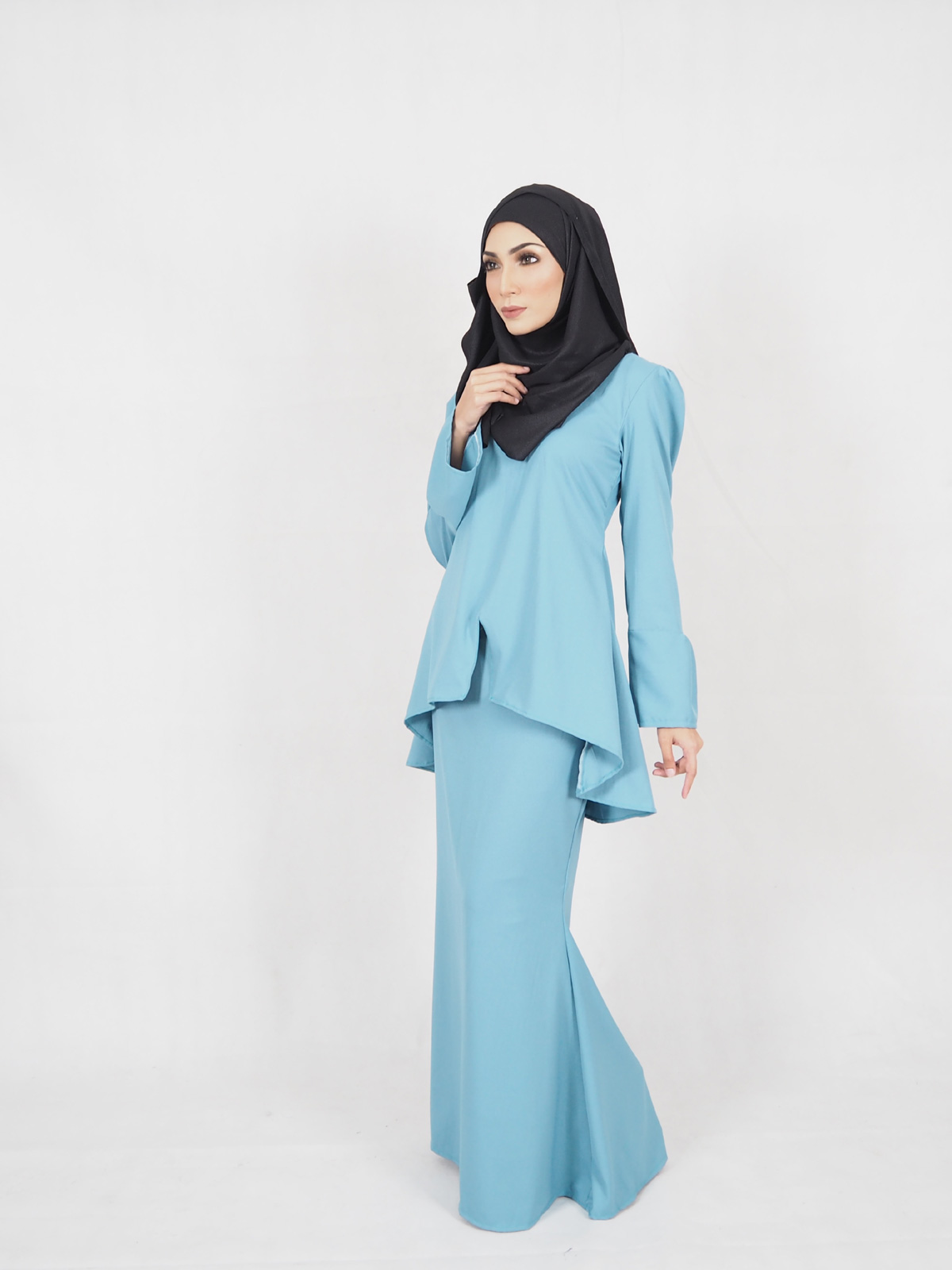 SW4270 Baju Kurung Blue