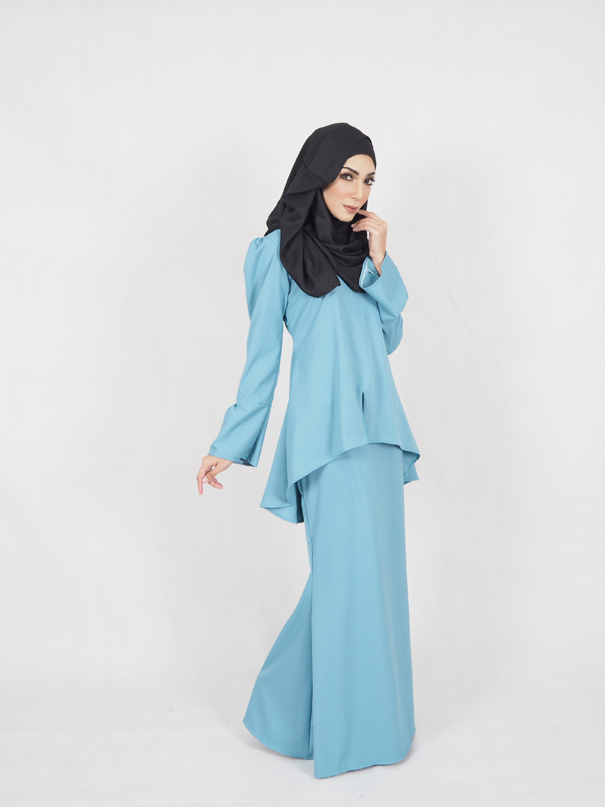 SW4270 Baju Kurung Blue