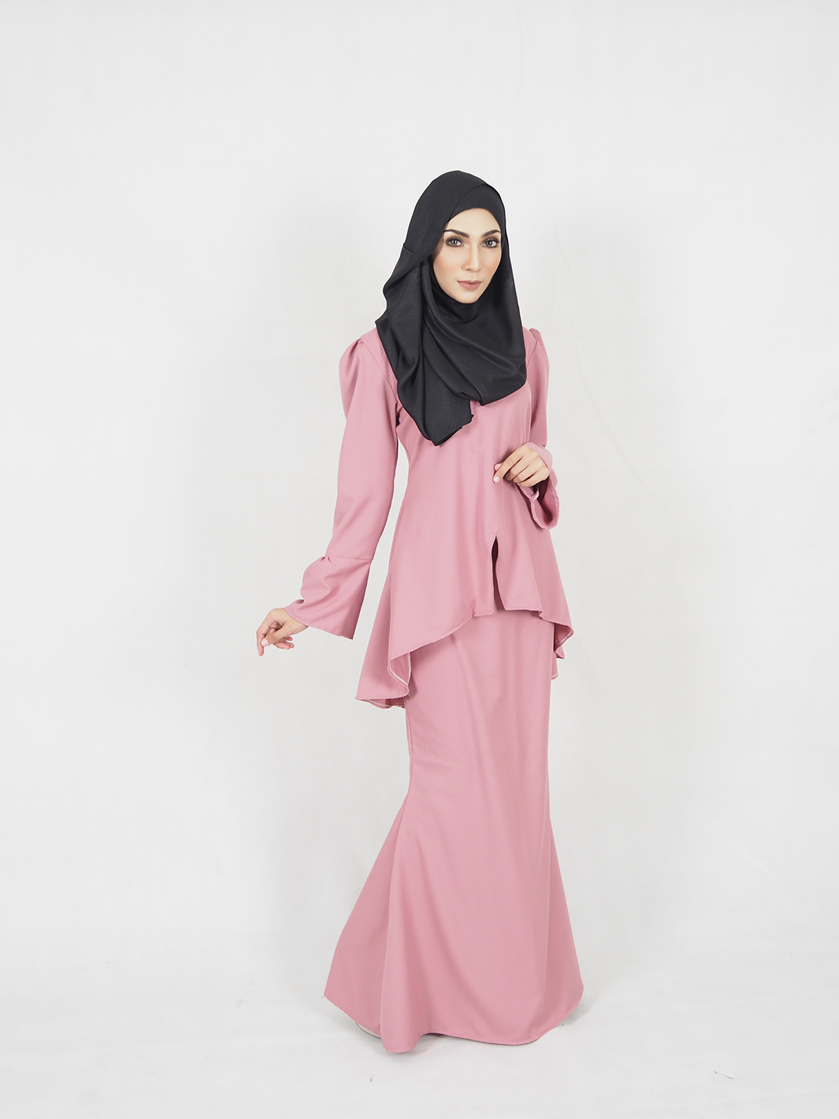 SW4270 Baju Kurung Pink