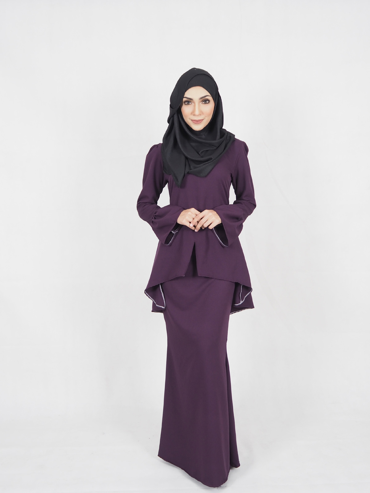 SW4270 Baju Kurung Purple