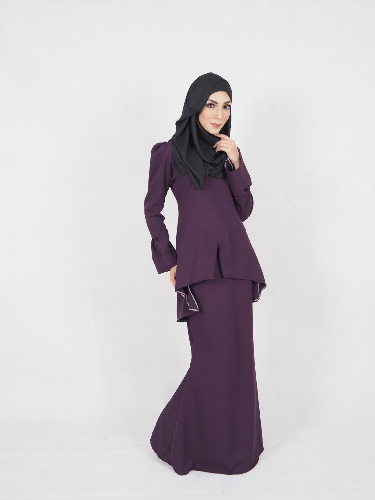 SW4270 Baju Kurung Purple