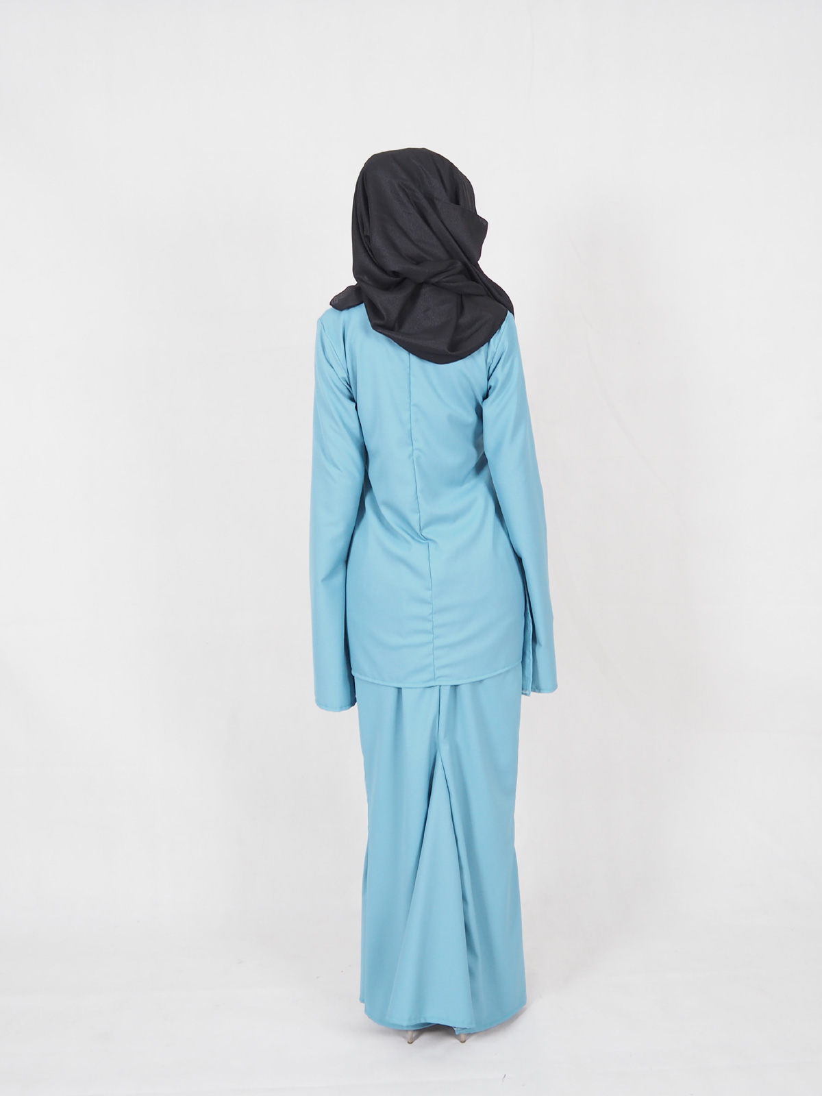 SW4276 Fashion Baju Kurung Blue
