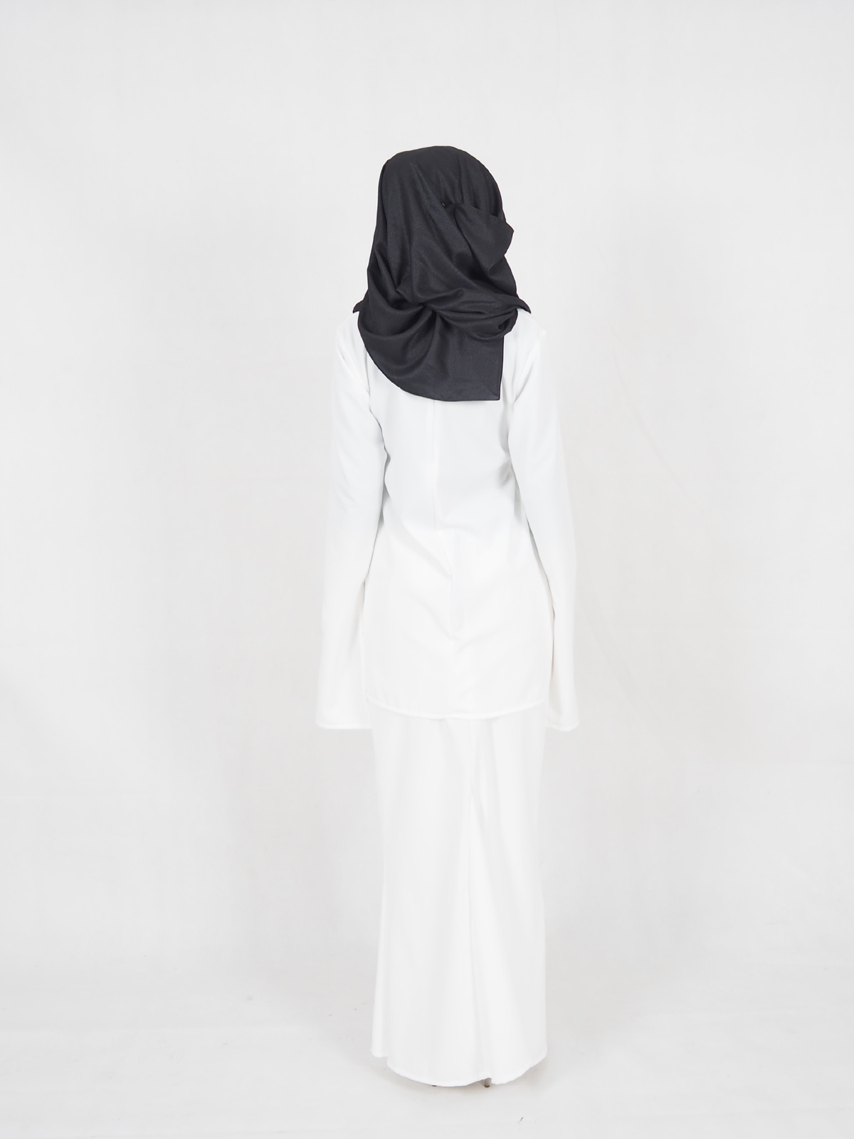 SW4276 Fashion Baju Kurung White