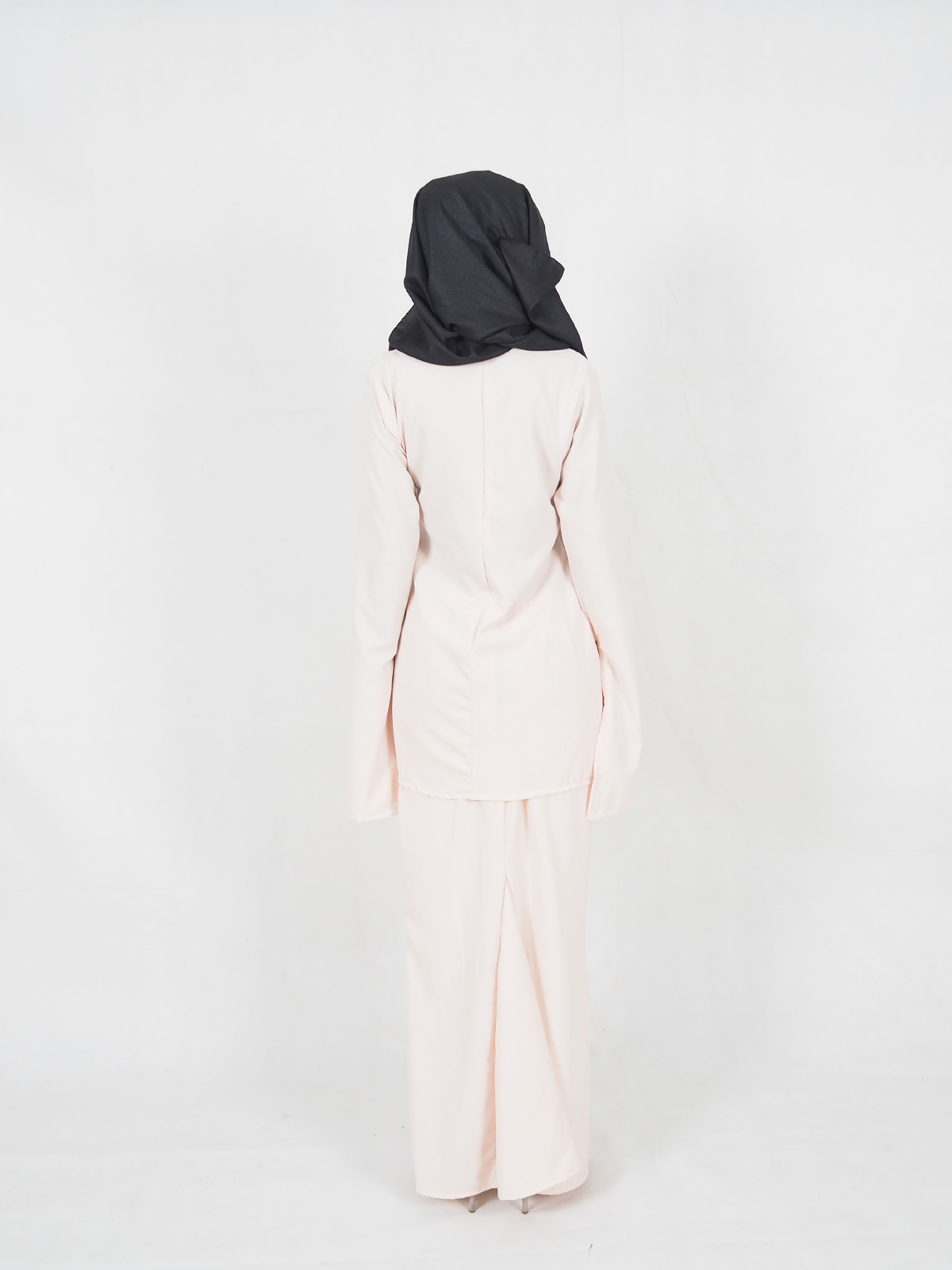 SW4277 Baju Kurung (PLUS SIZE) Peach