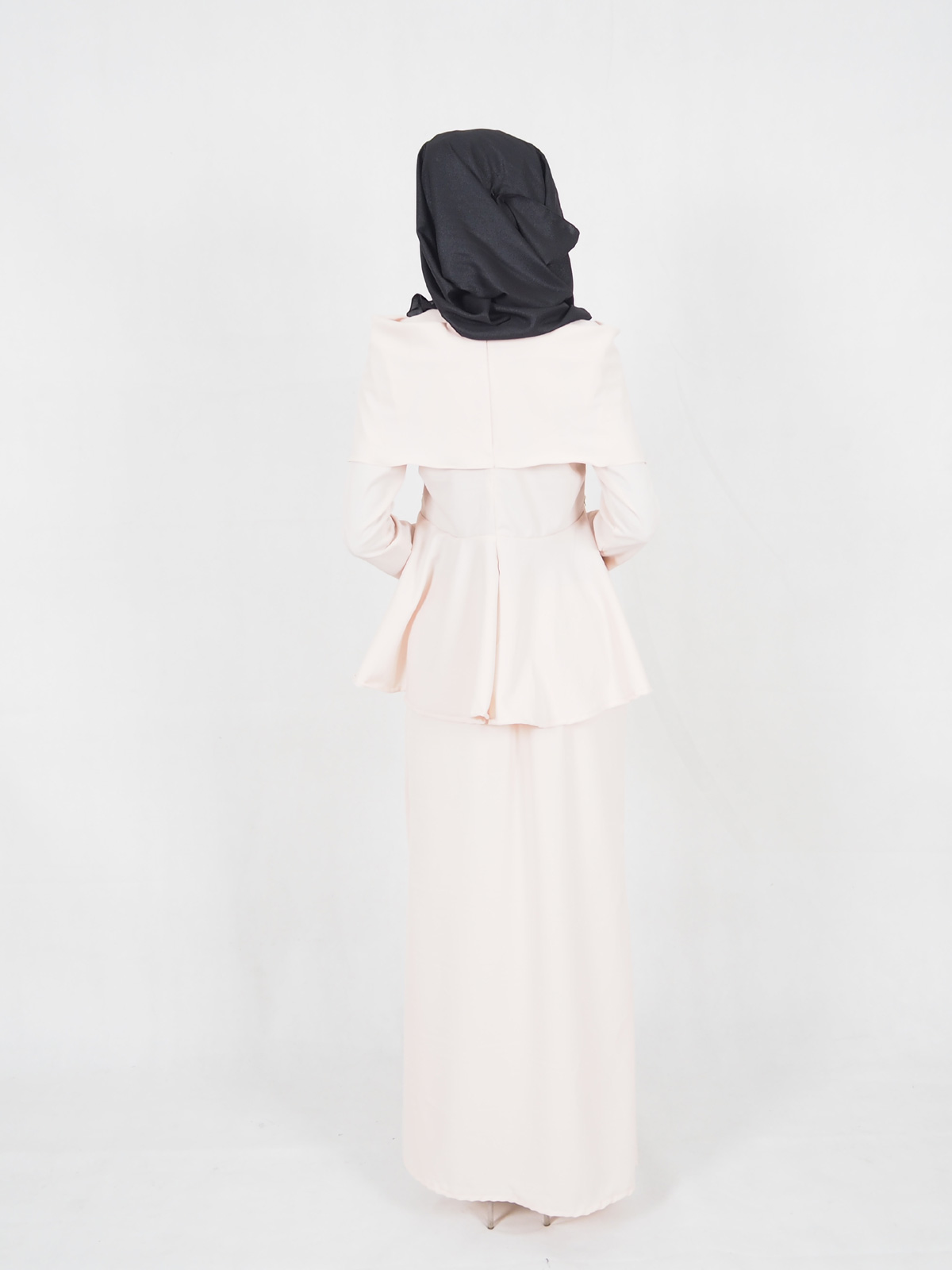 SW4286 Baju Kurung (PLUS SIZE) Peach