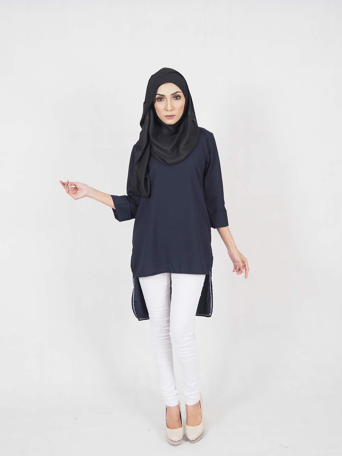 SW4293 Blouse (MATERNITY) Black