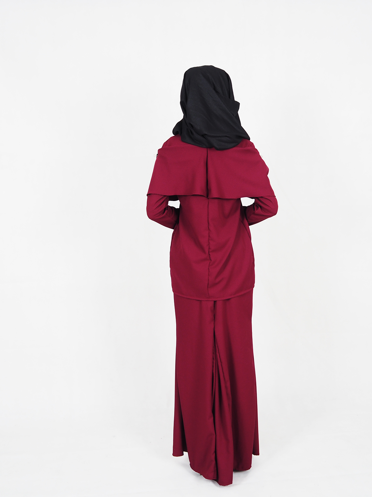 SW4295 Baju Kurung (MATERNITY) Maroon