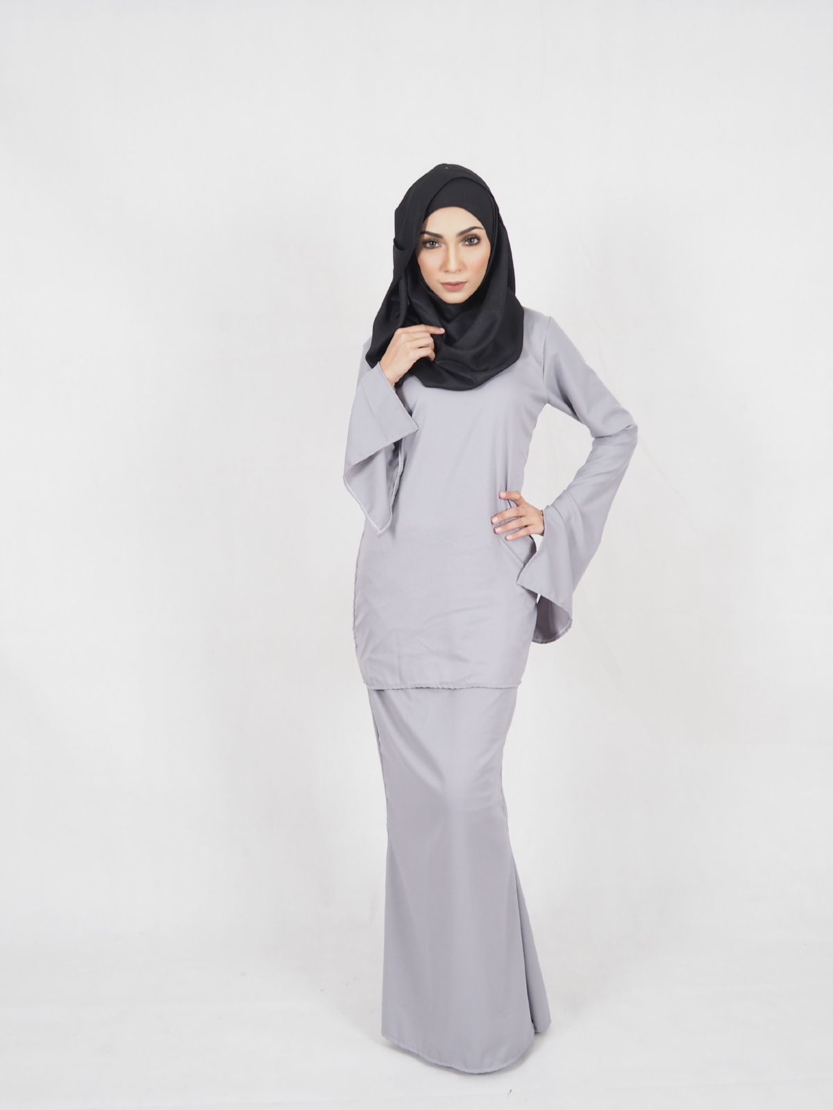 SW4300 Baju Kurung (MATERNITY) Grey