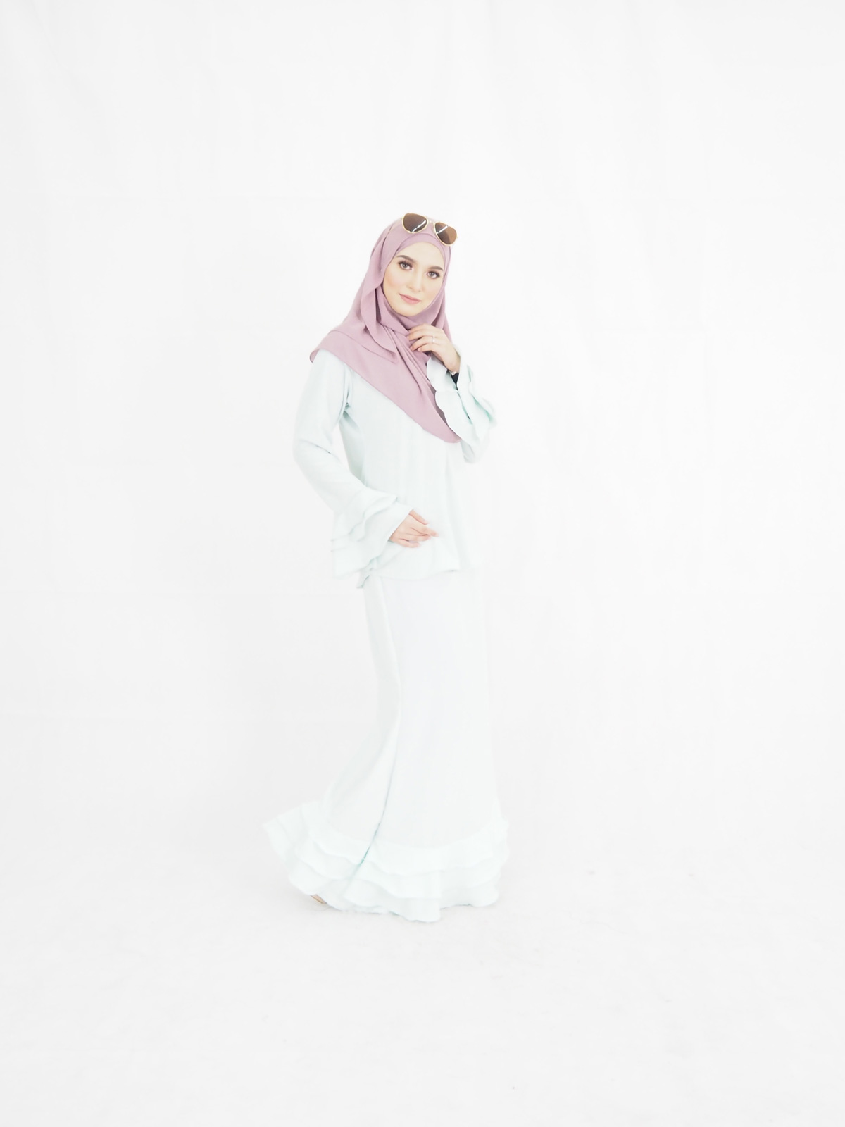 SW4253 Baju Kurung (MATERNITY) Green