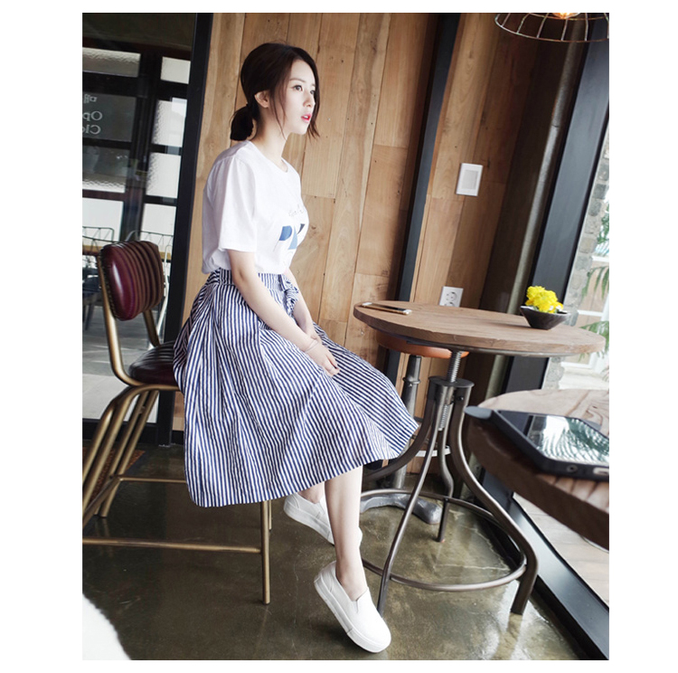 WT3854 Top and Skirt Set As Picture