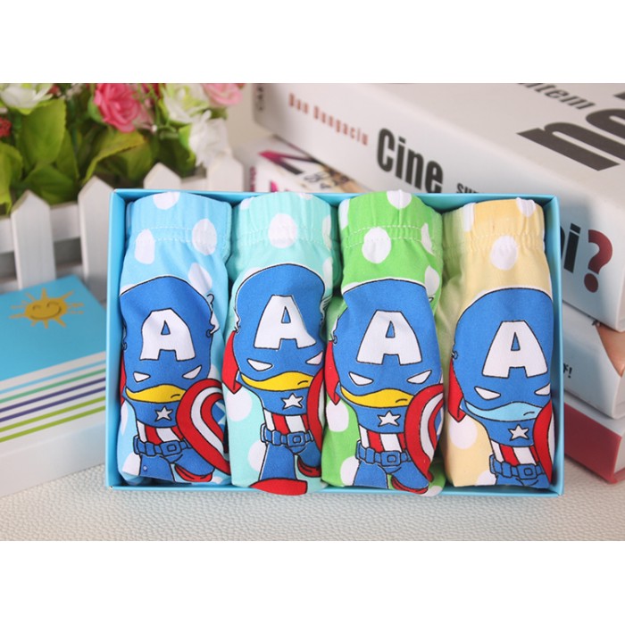 MW40001 Kid Boy's Underwear 4pcs