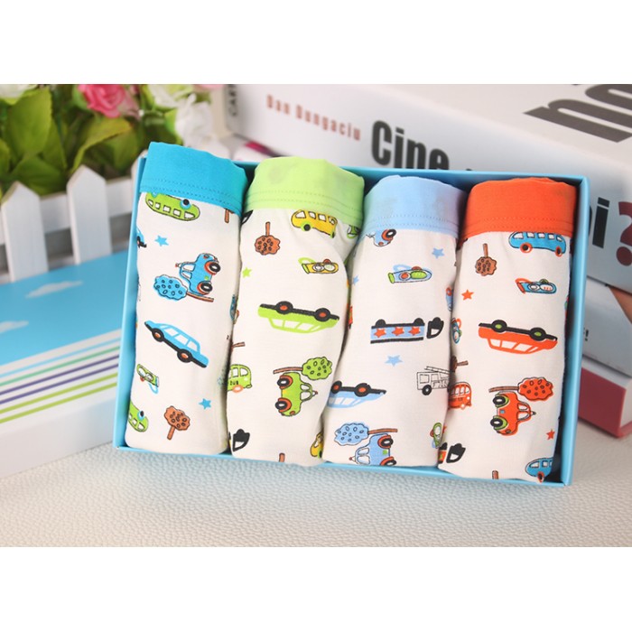 MW40002 Kid Boy's Underwear 4pcs