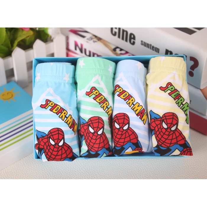 MW40008 Kid Boy's Underwear 4pcs