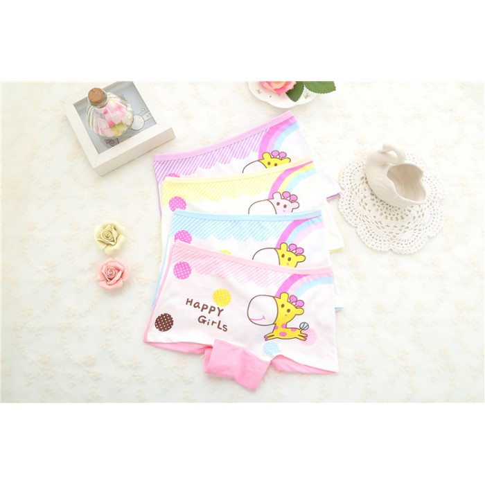 MW40011 Kid Girl's Underwear 4pcs
