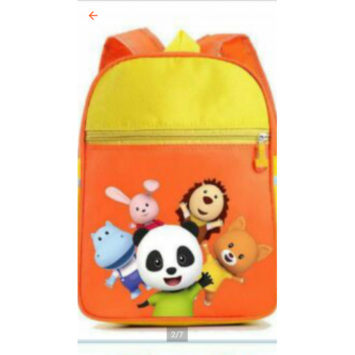 MW40044 Kids Preschool Bag Orange