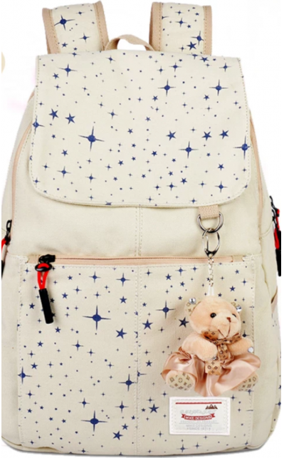 MW40051 Girls Secondary School Bag Light Blue