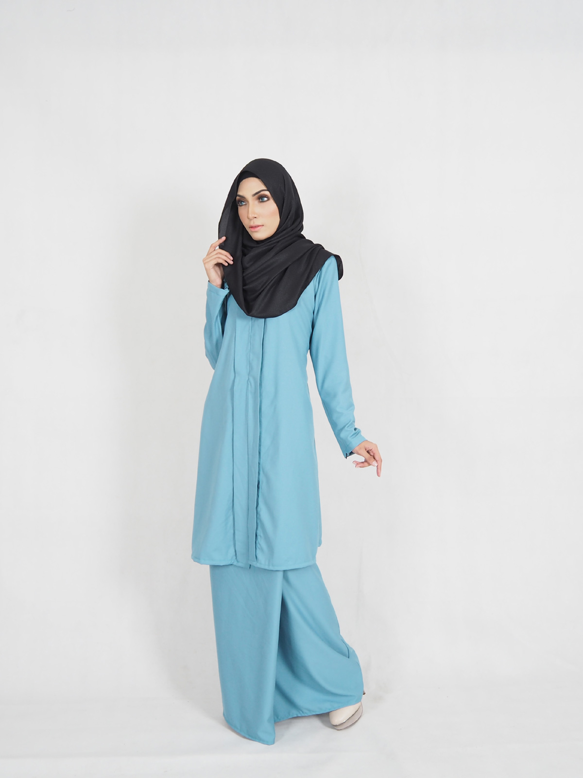 SW4332 Kebarung (PLUS SIZE) Blue