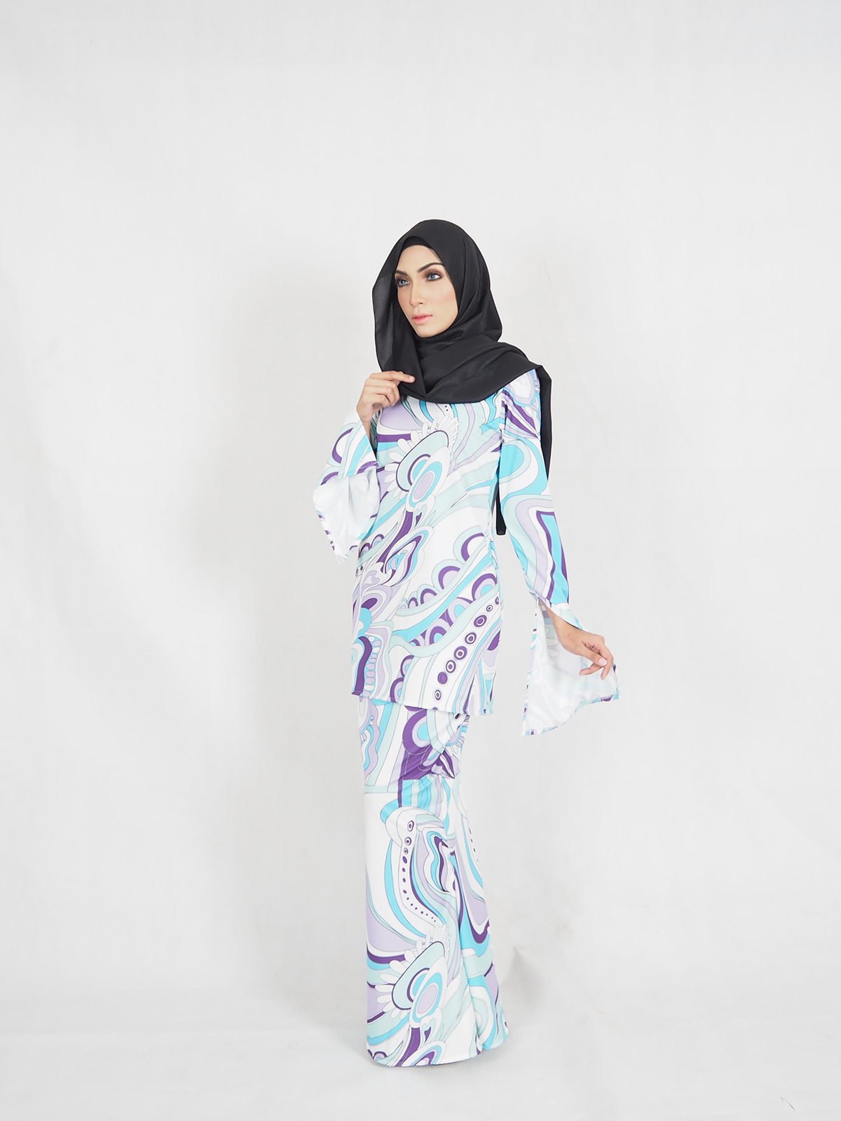 SW4336 Baju Kurung (PLUS SIZE) As Pic