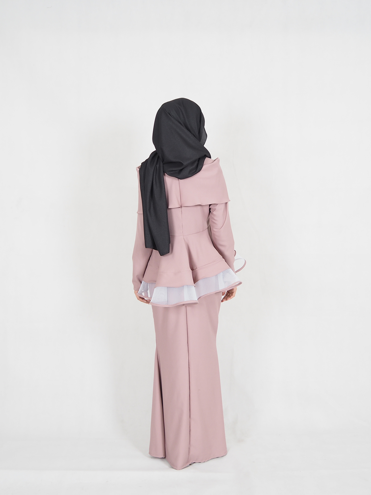 SW4355 Baju Kurung (PLUS SIZE) Pink