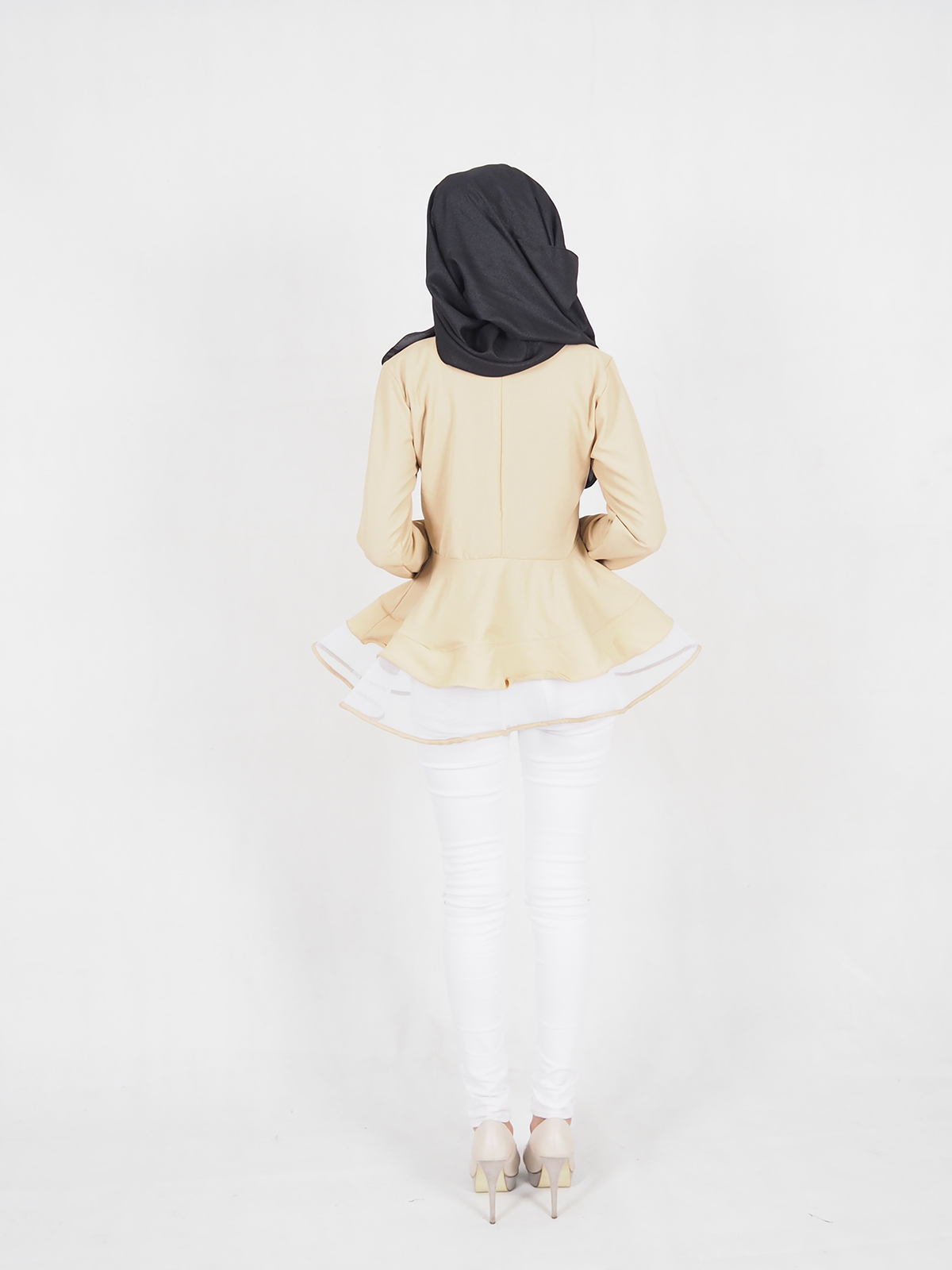 SW4363 Blouse (PLUS SIZE) Dark Brown