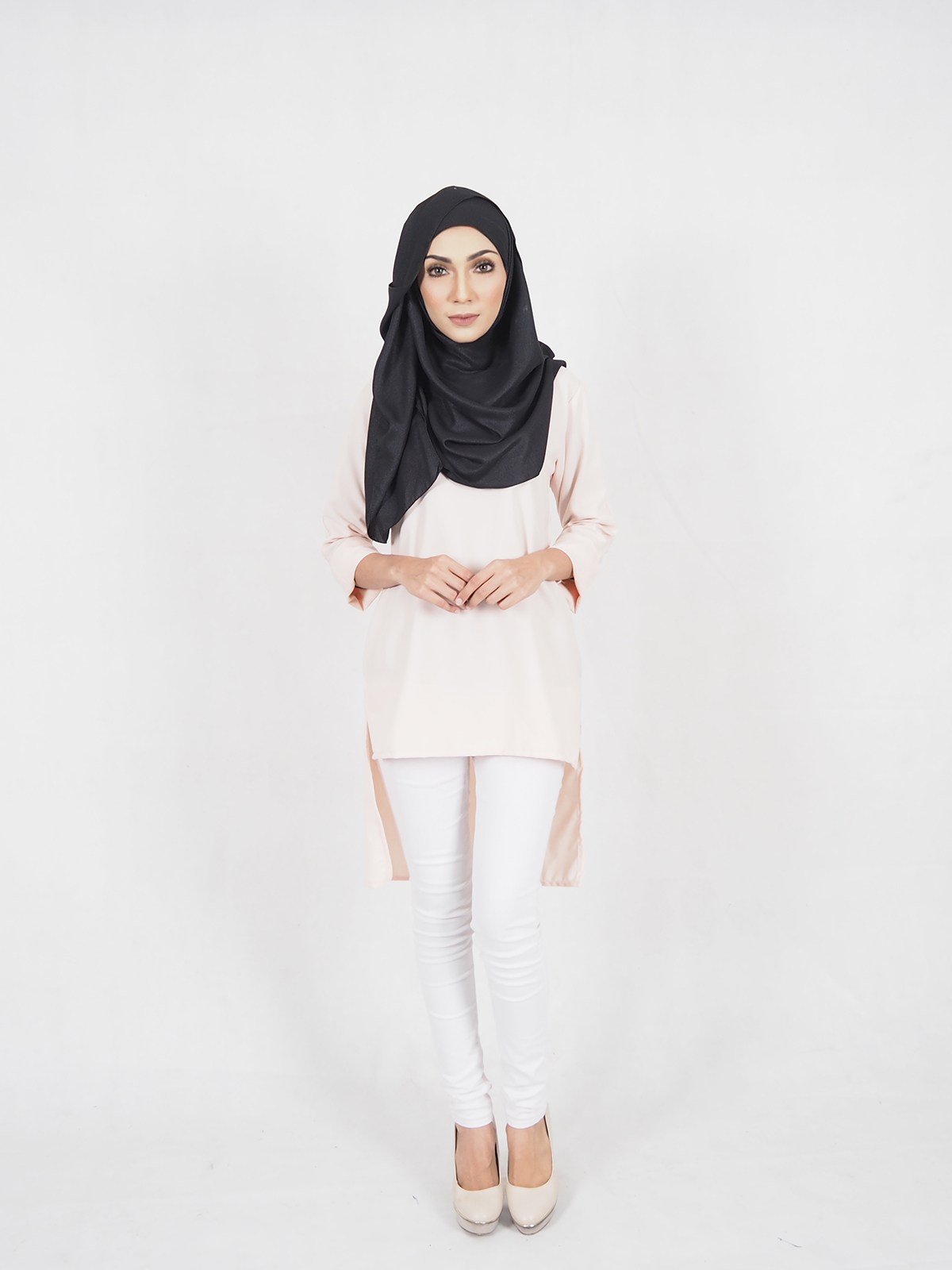 SW4365 Blouse (Plus Size) Peach