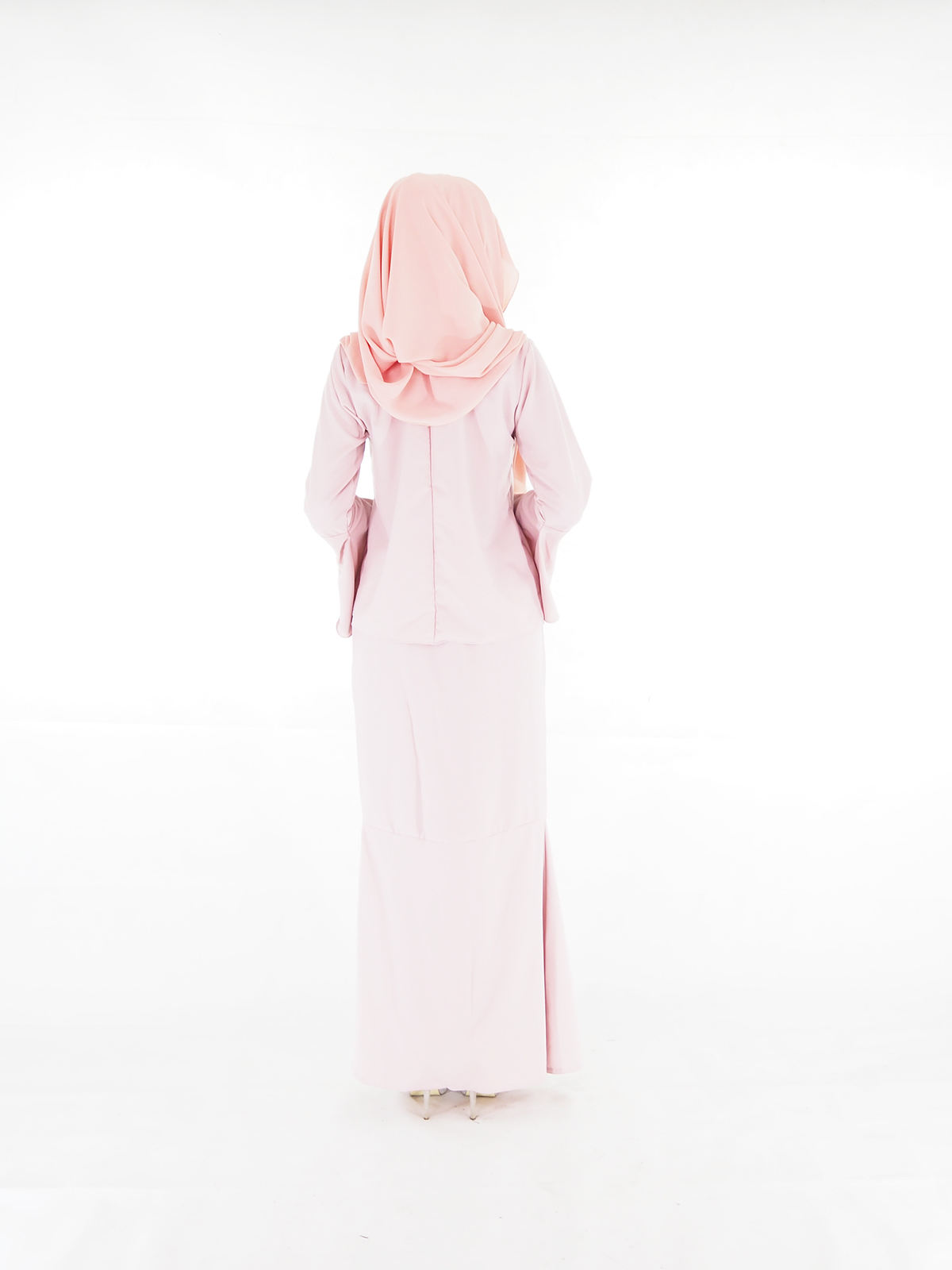 SW4366 Baju Kurung (PLUS SIZE) Pink
