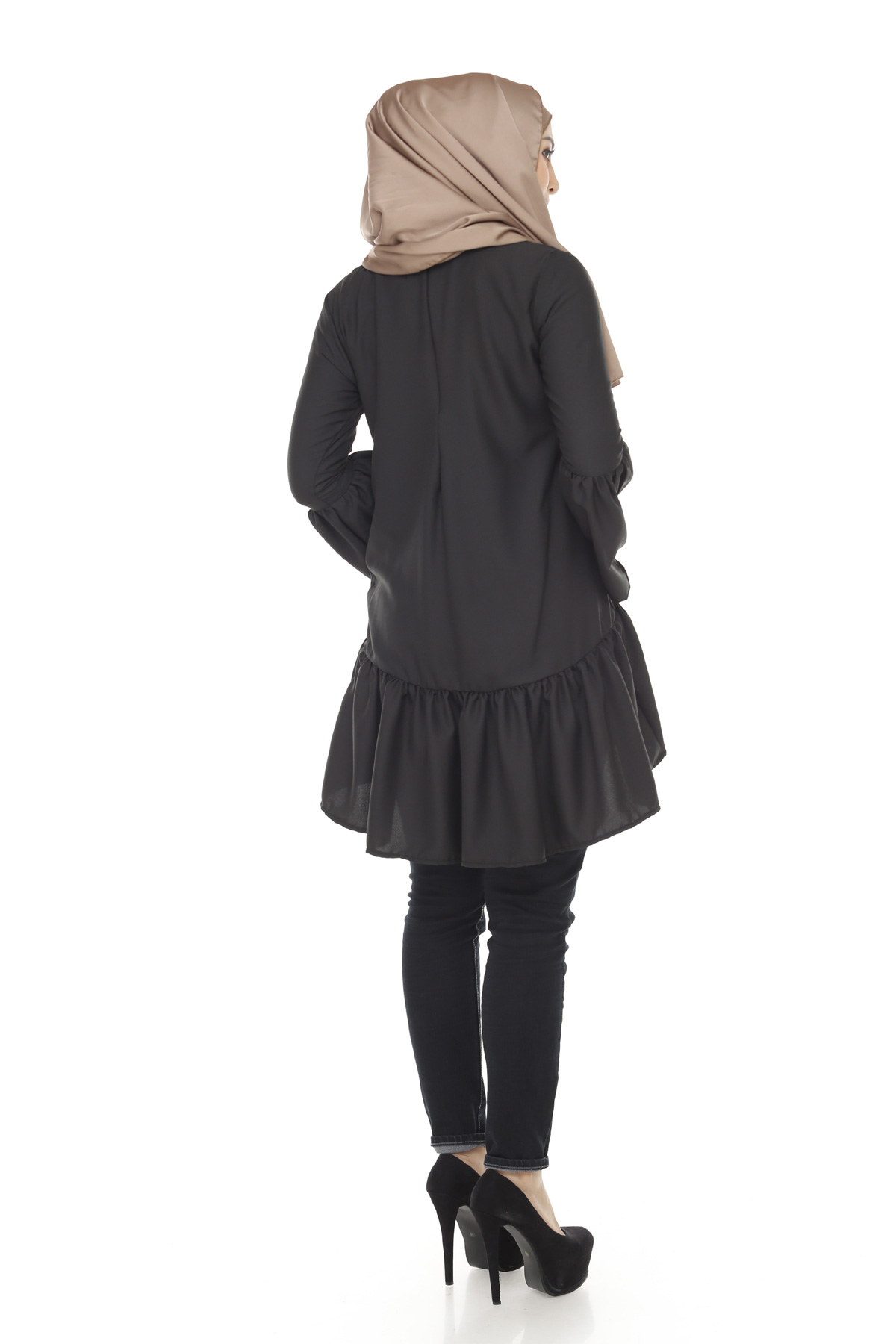 SW4369 Blouse (PLUS SIZE) Black