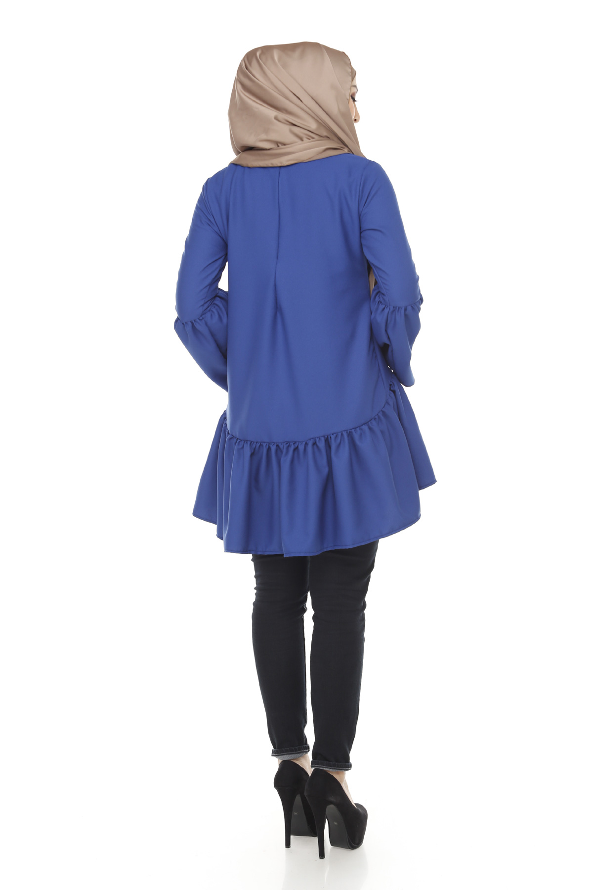 SW4369 Blouse (PLUS SIZE) Dark Blue