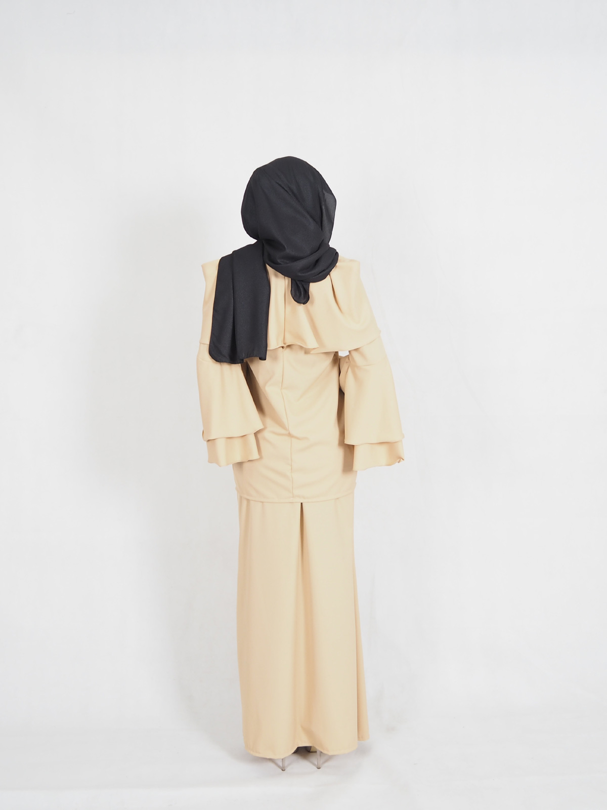 SW4372 Baju Kurung (BREASTFEEDING) Dark Brown