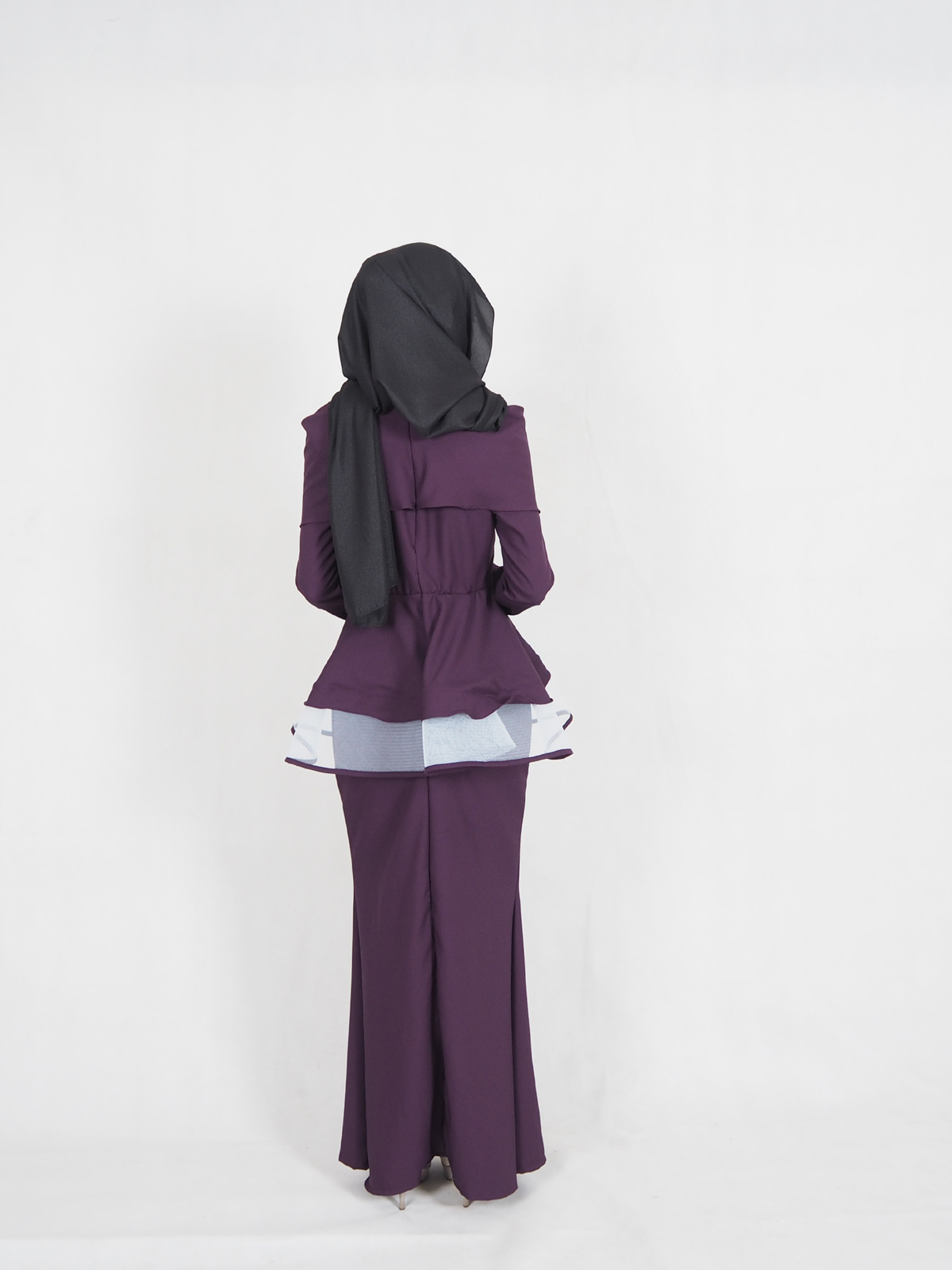 SW4377 Baju Kurung (BREASTFEEDING) Purple