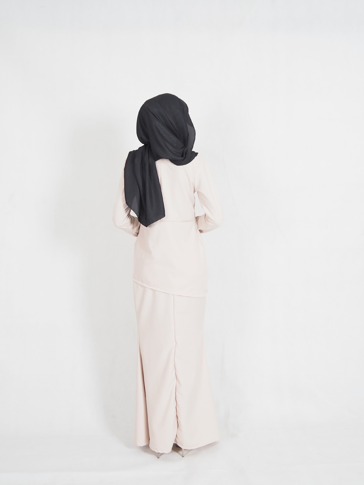 SW4379 Baju Kurung (BREASTFEEDING) Peach
