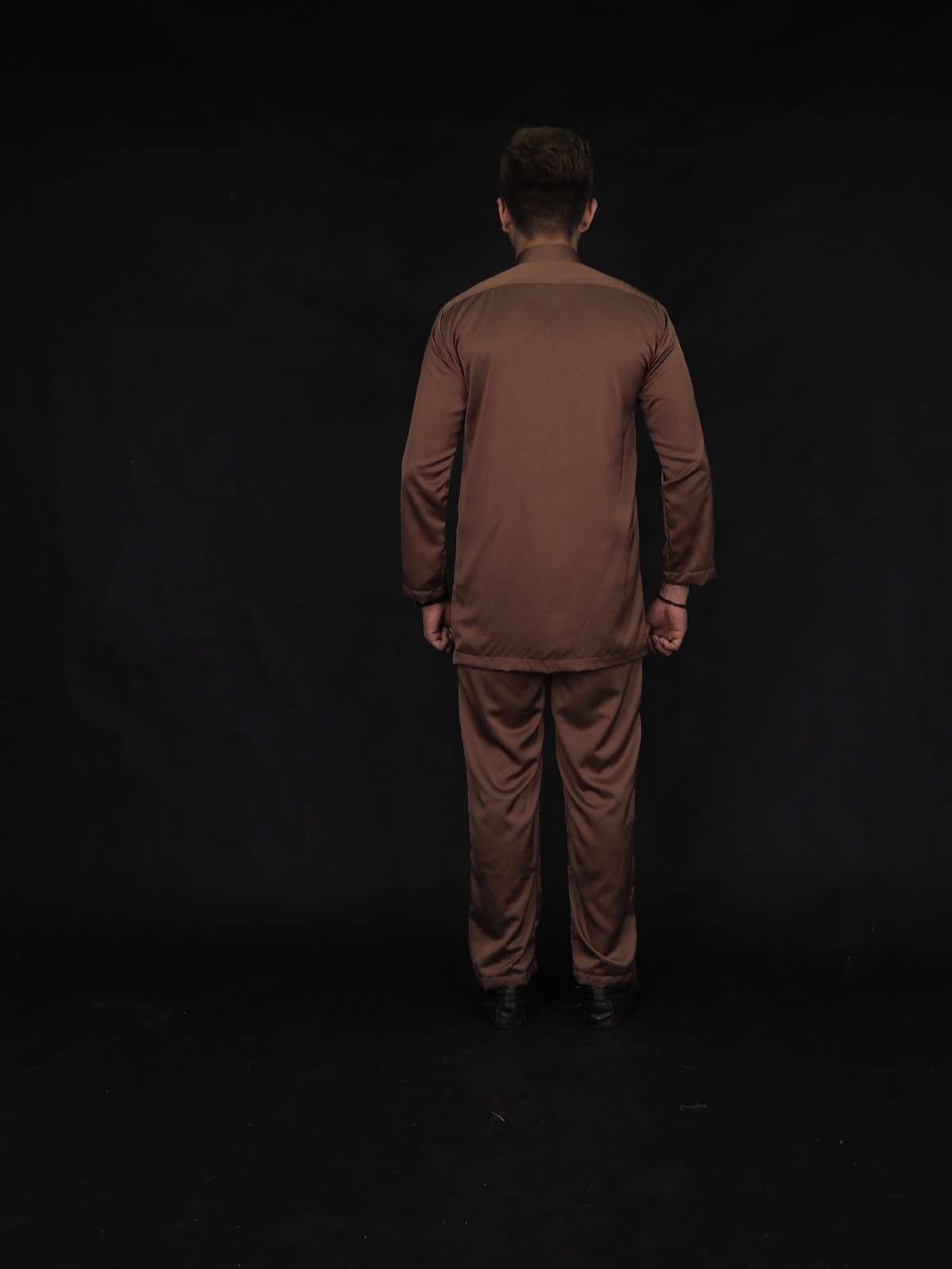 SW4381 Top+Pant (PLUS SIZE MEN) Brown