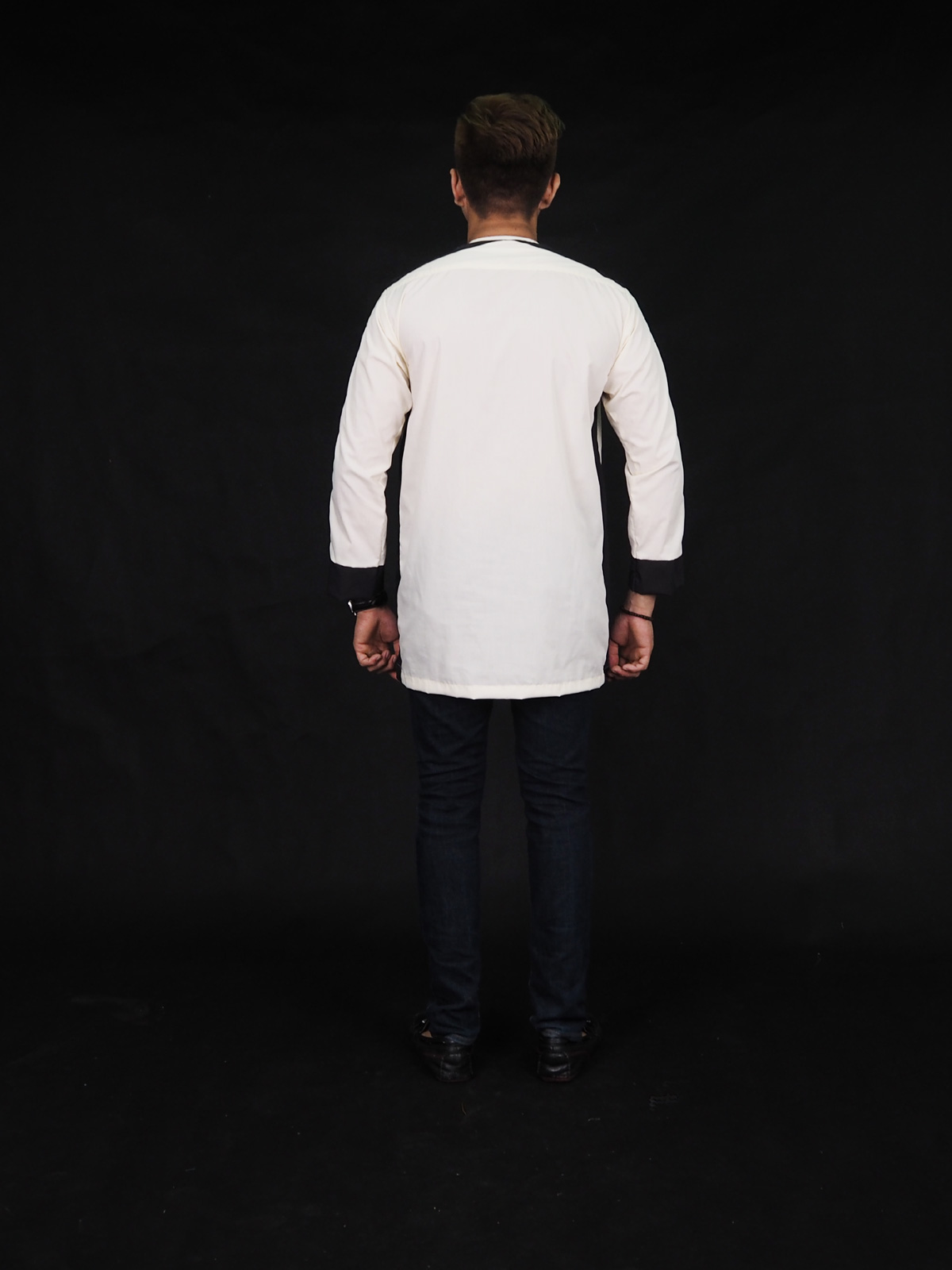 SW4384 Kurta Cotton (PLUS SIZE MEN) White