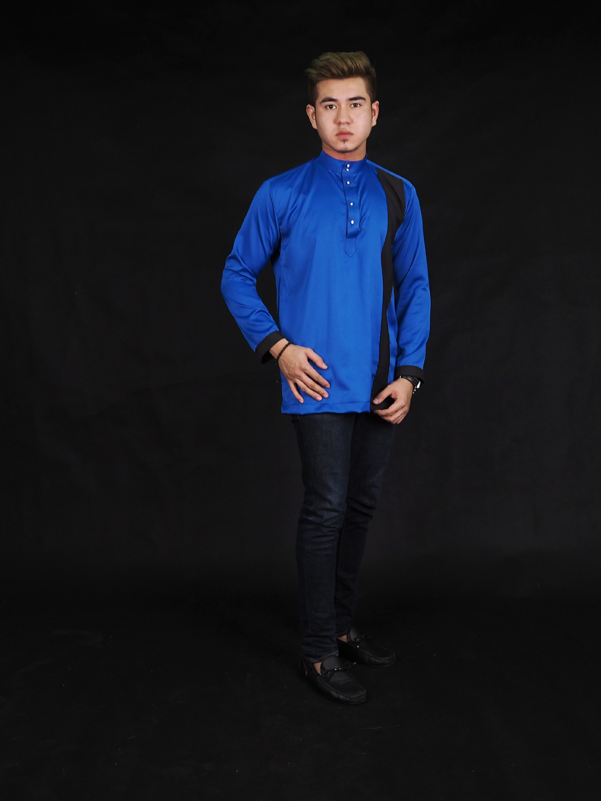 SW4386 Kurta (PLUS SIZE MEN) Blue